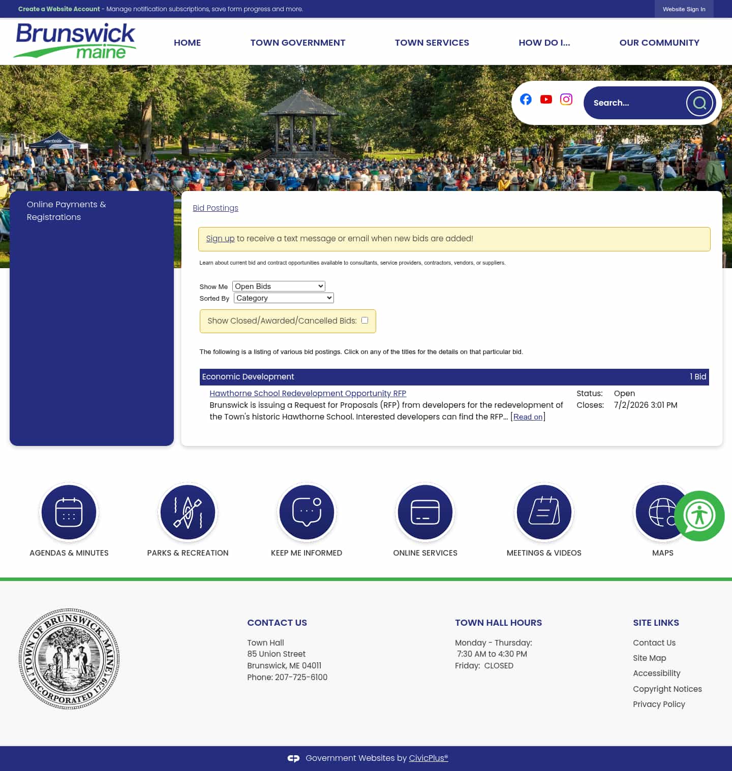 Latest website image capture