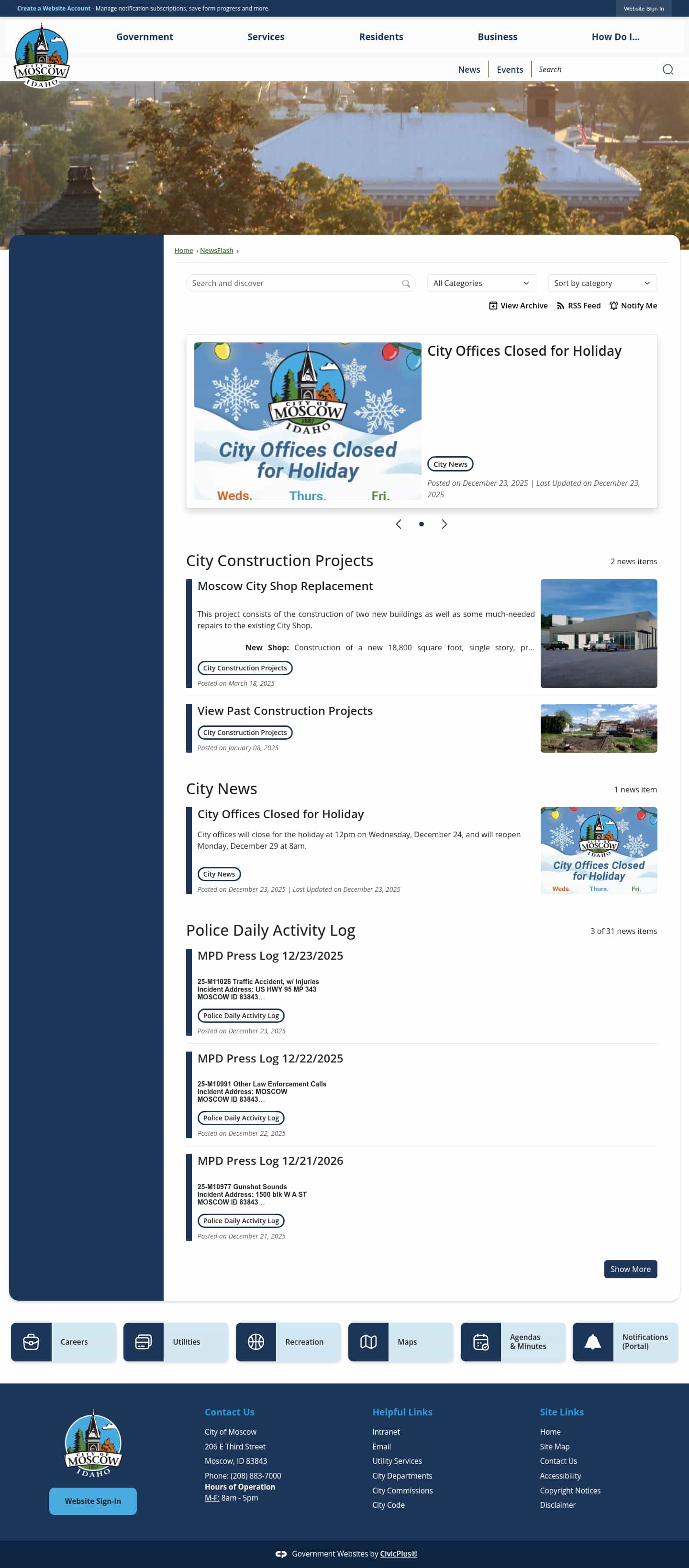 Latest website image capture