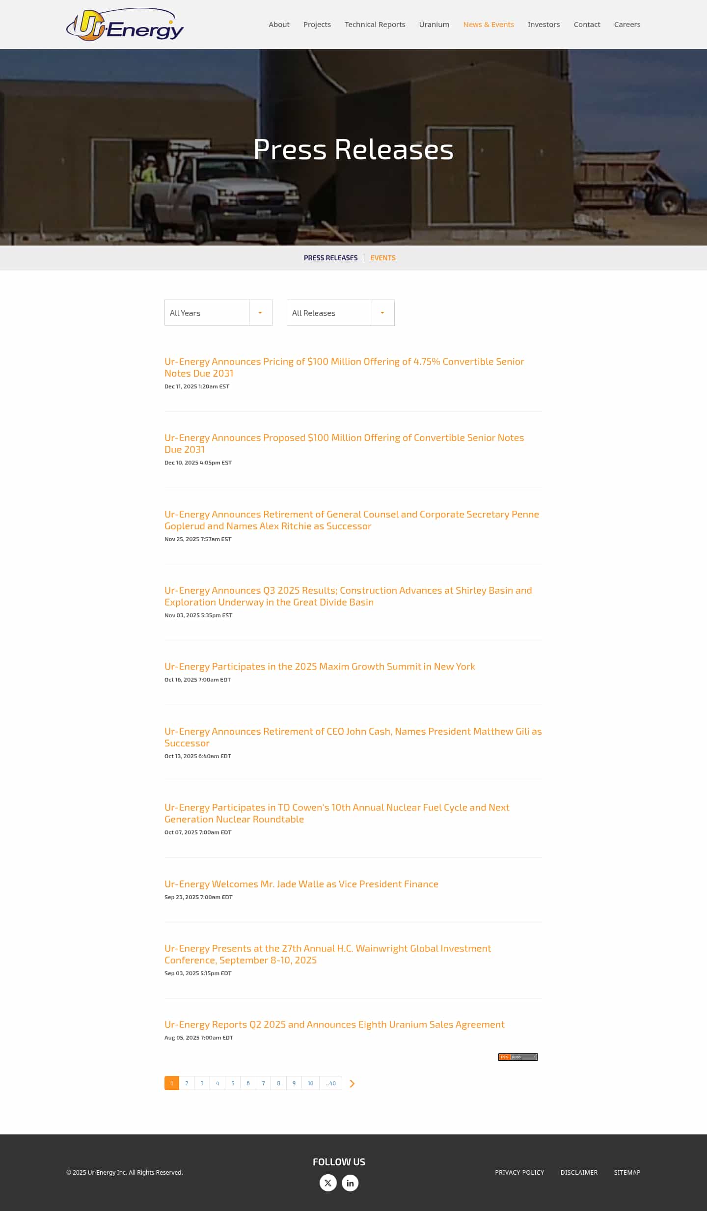 Latest website image capture