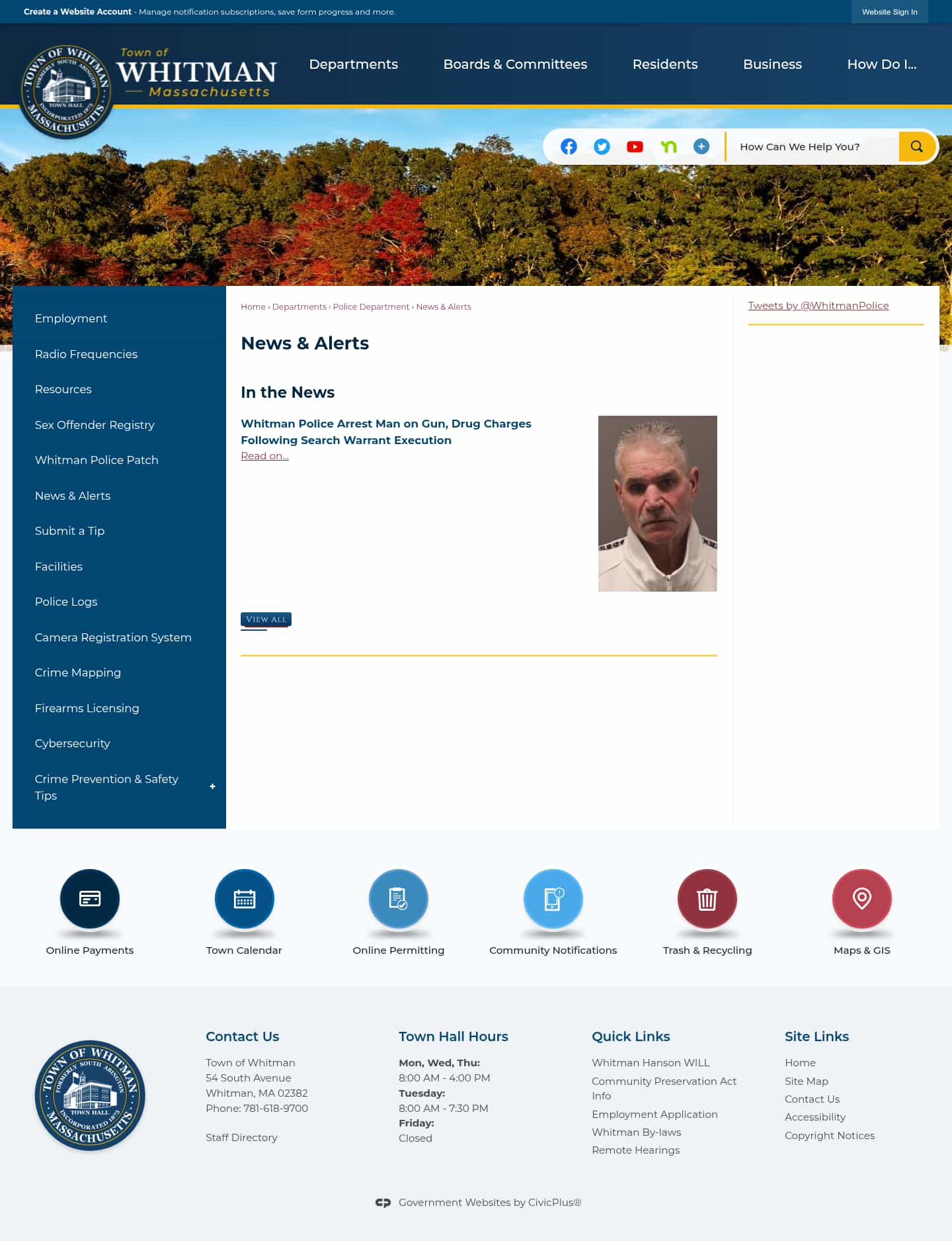 Latest website image capture