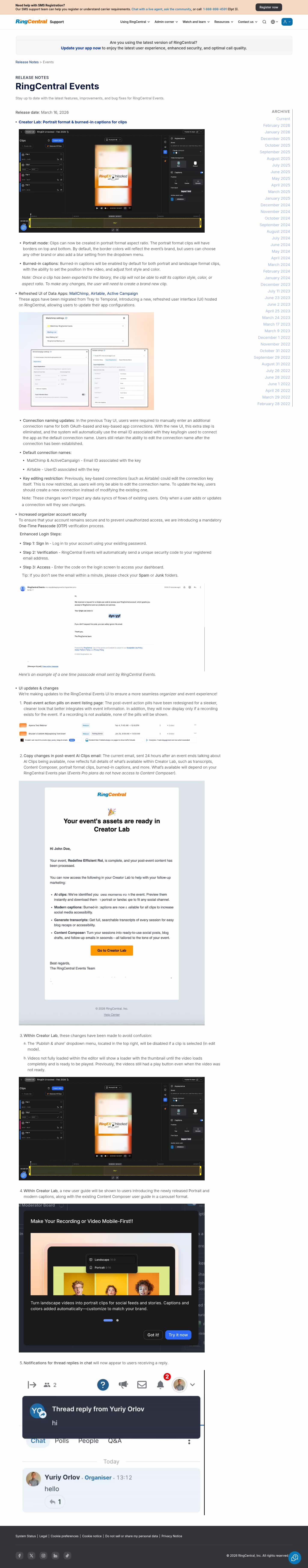 Latest website image capture