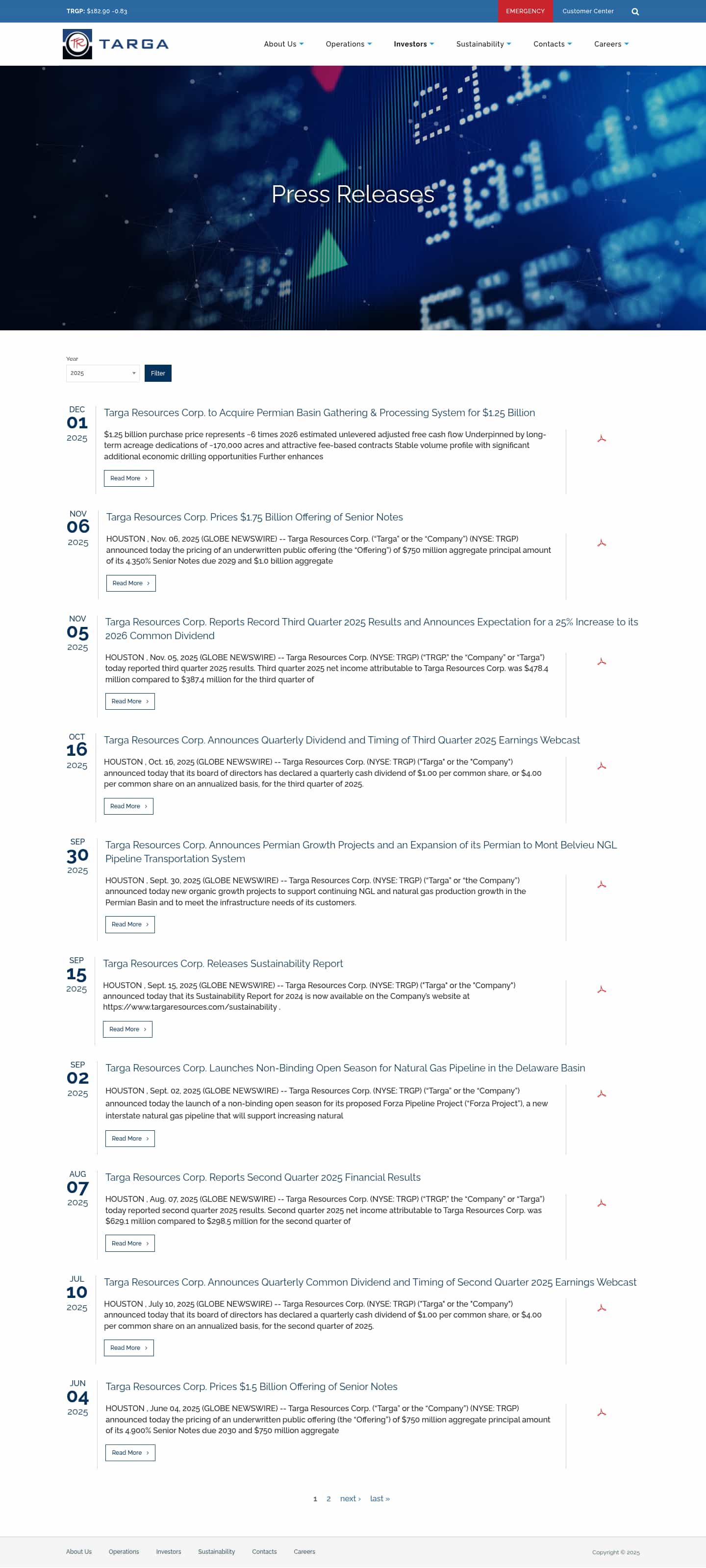 Latest website image capture