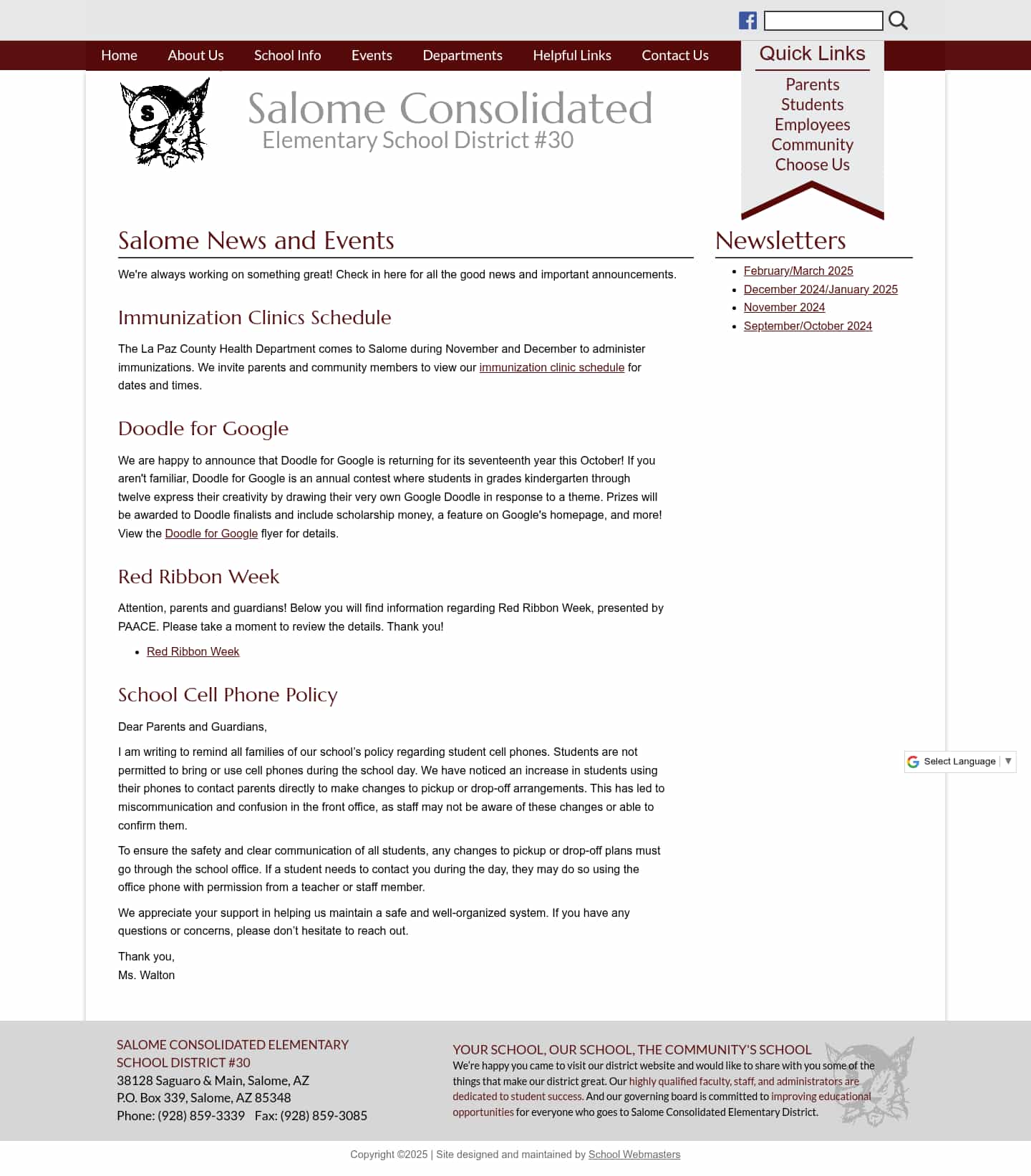 Latest website image capture