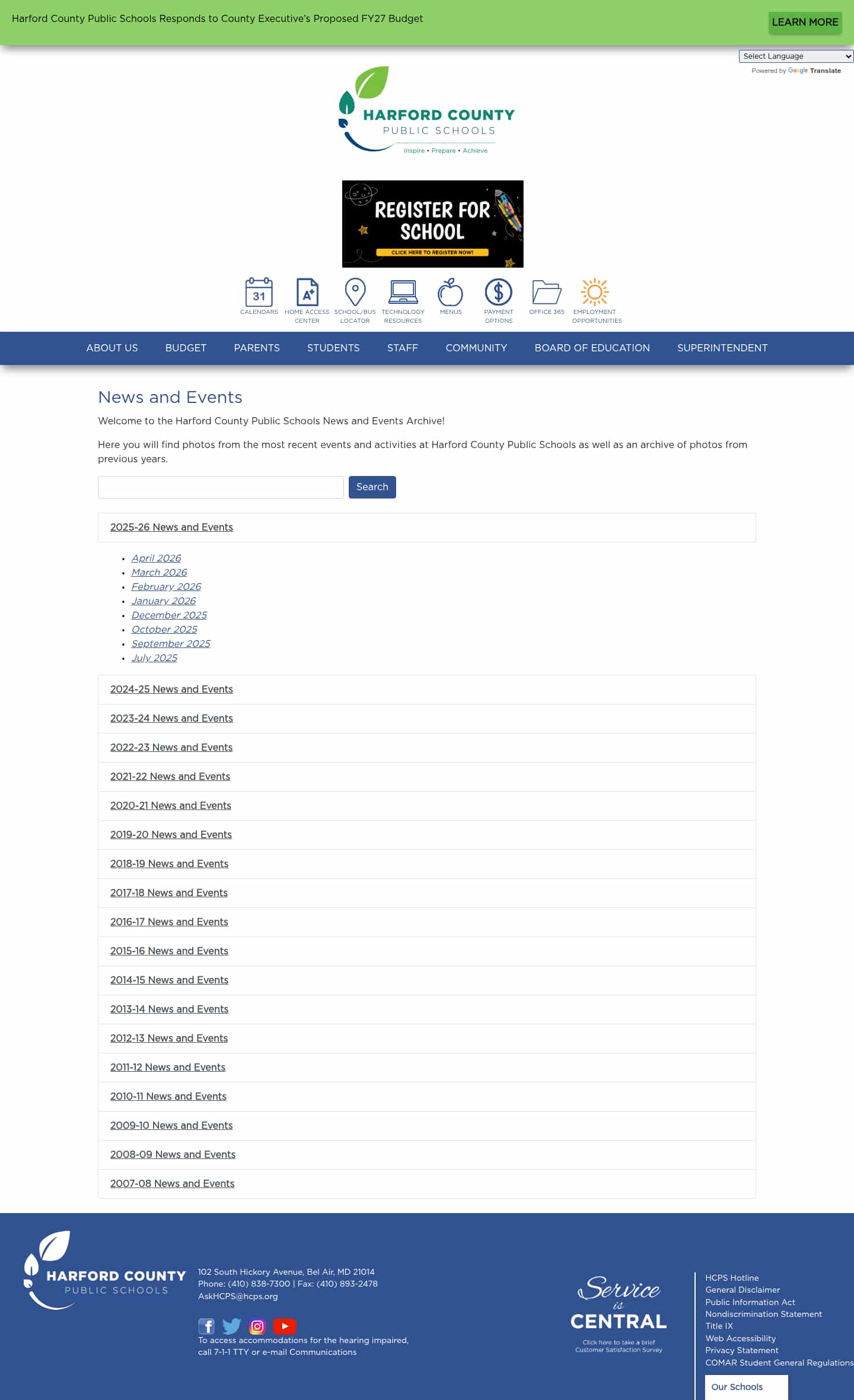 Latest website image capture