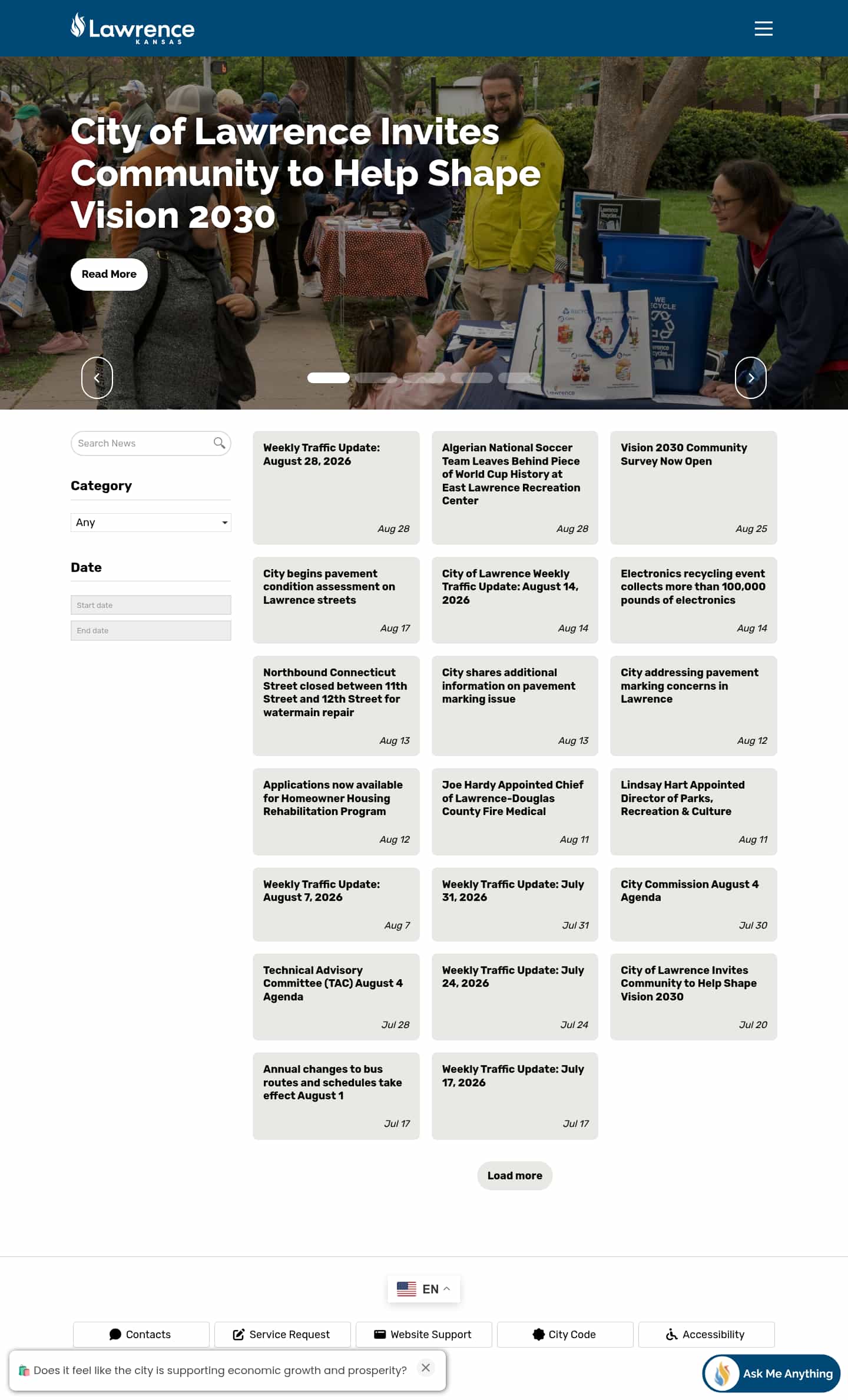 Latest website image capture