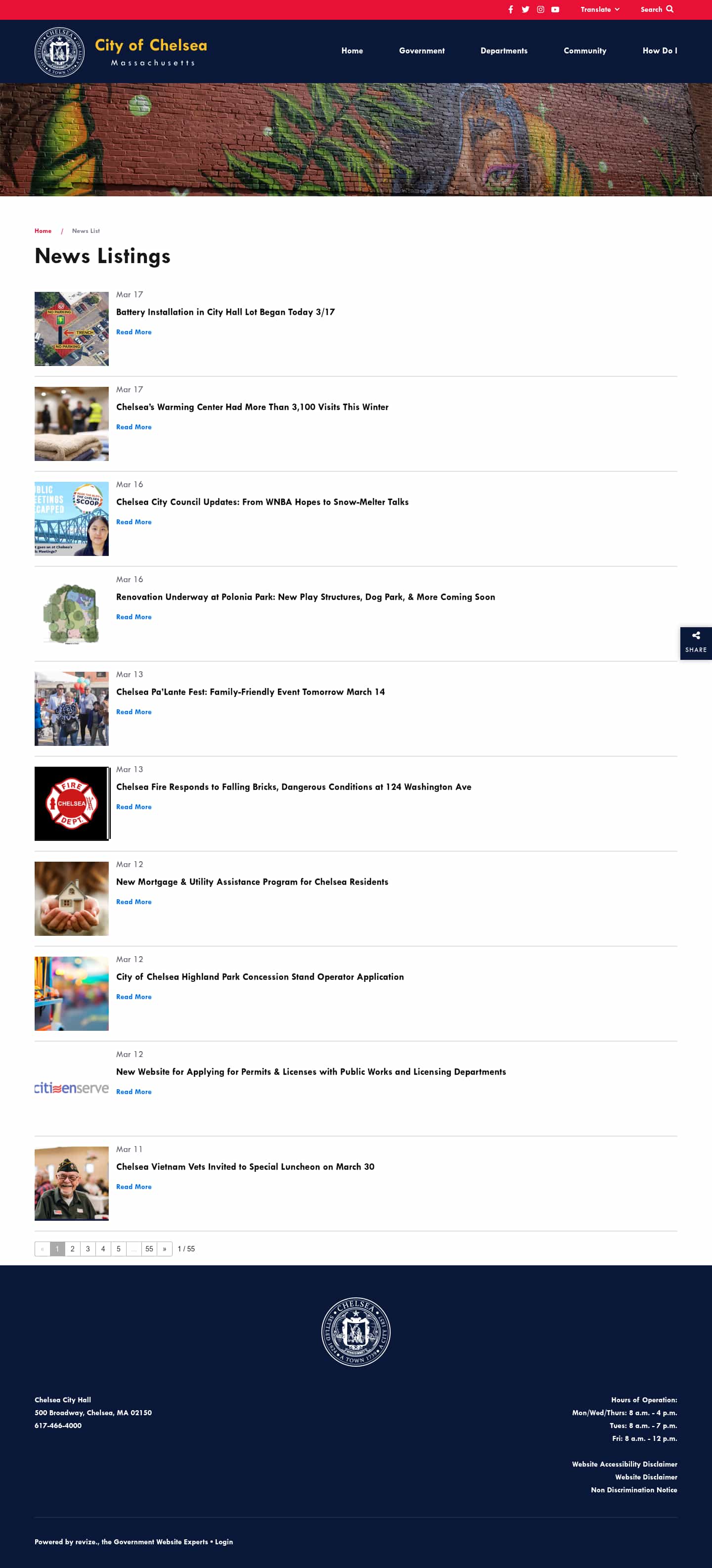 Latest website image capture