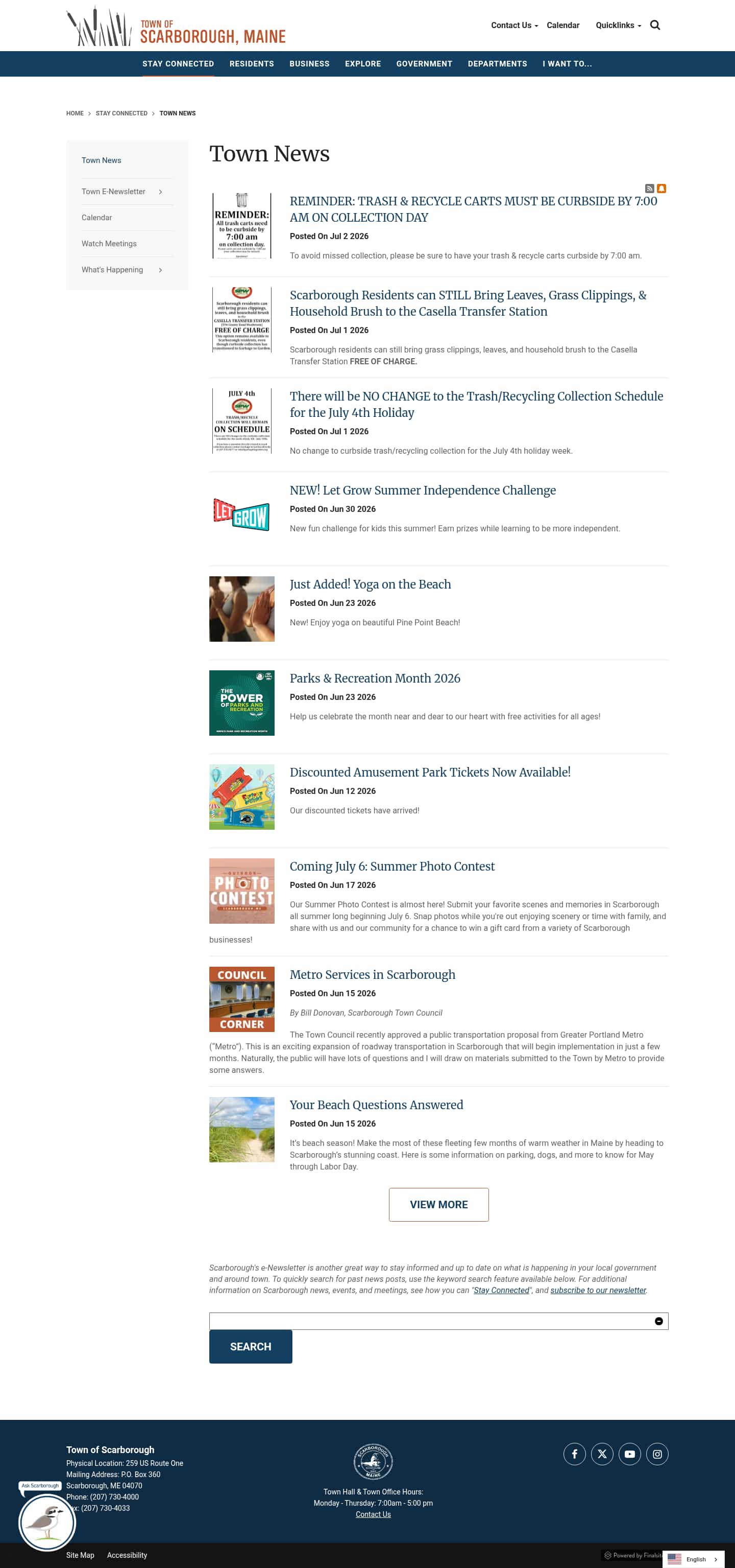 Latest website image capture