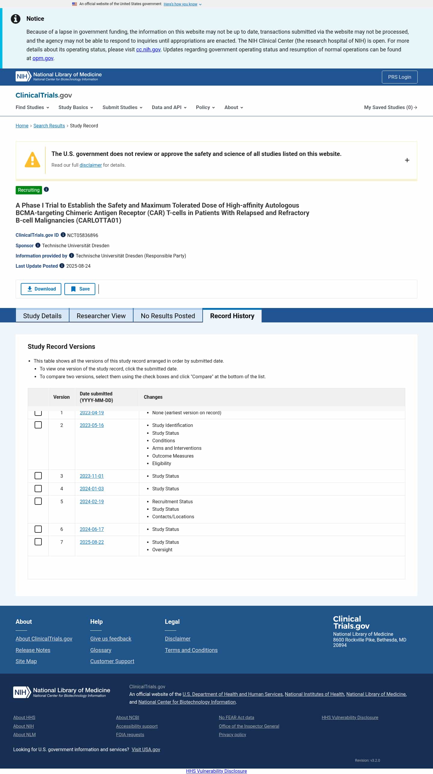 Latest website image capture