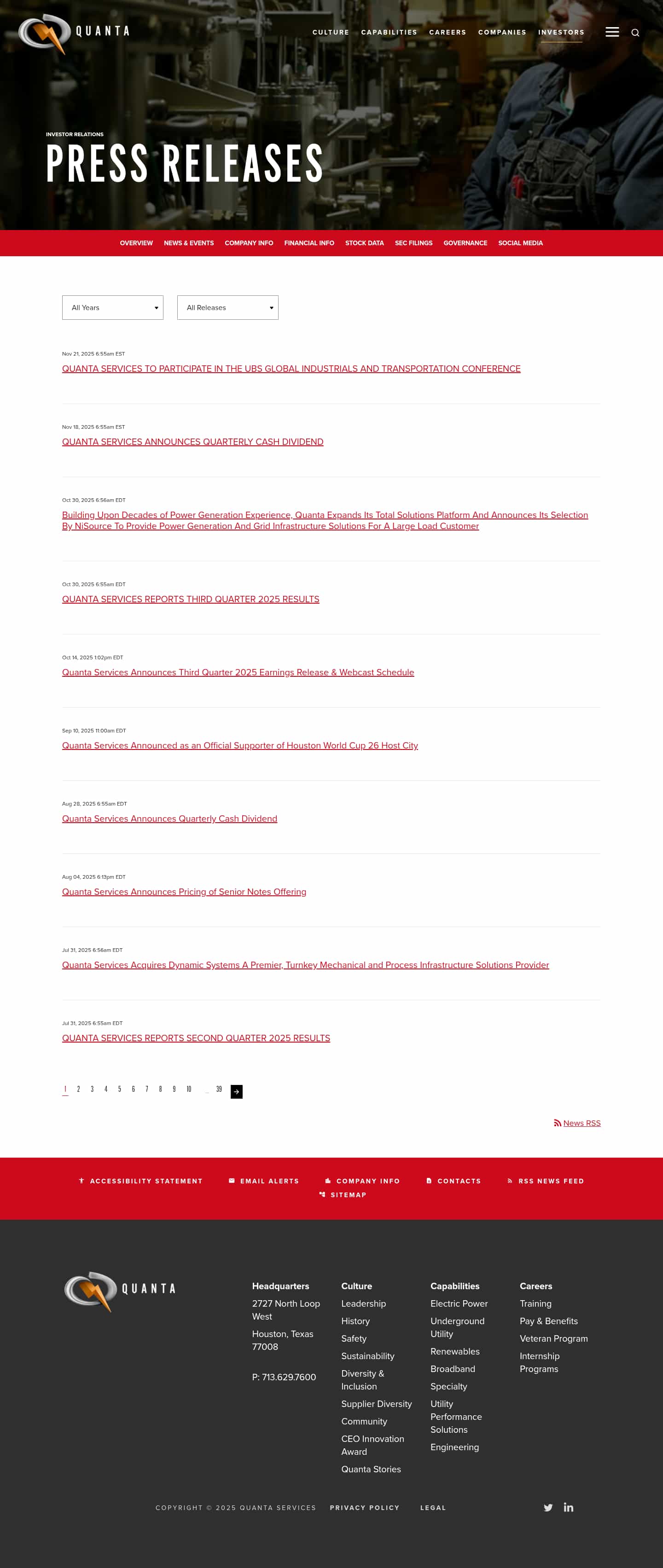 Latest website image capture