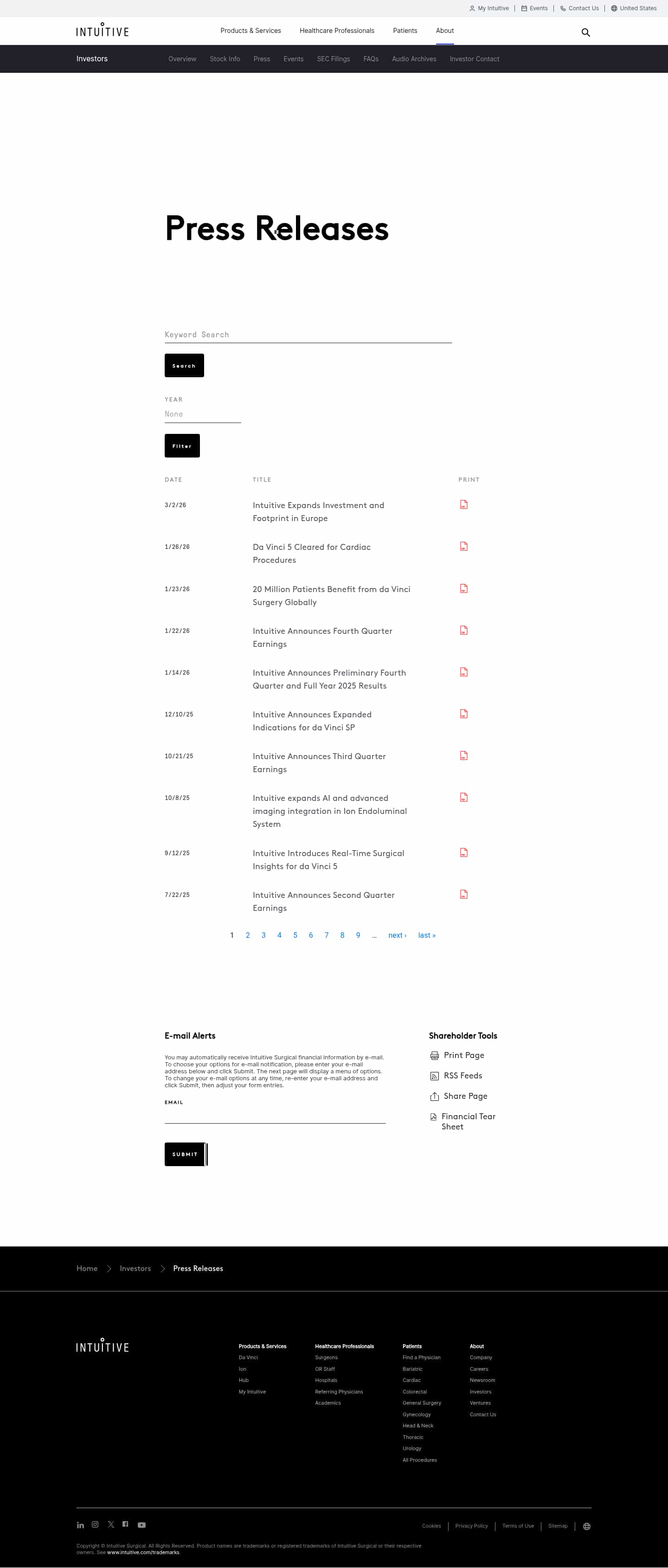 Latest website image capture