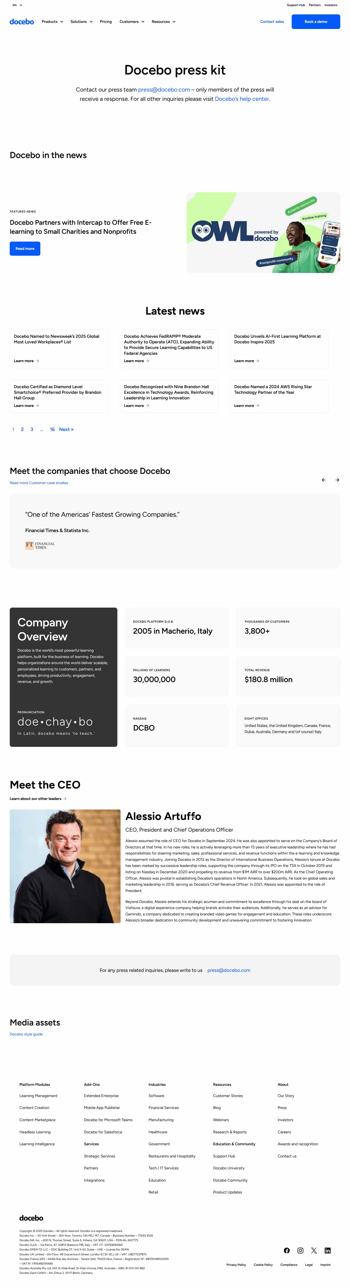 Latest website image capture