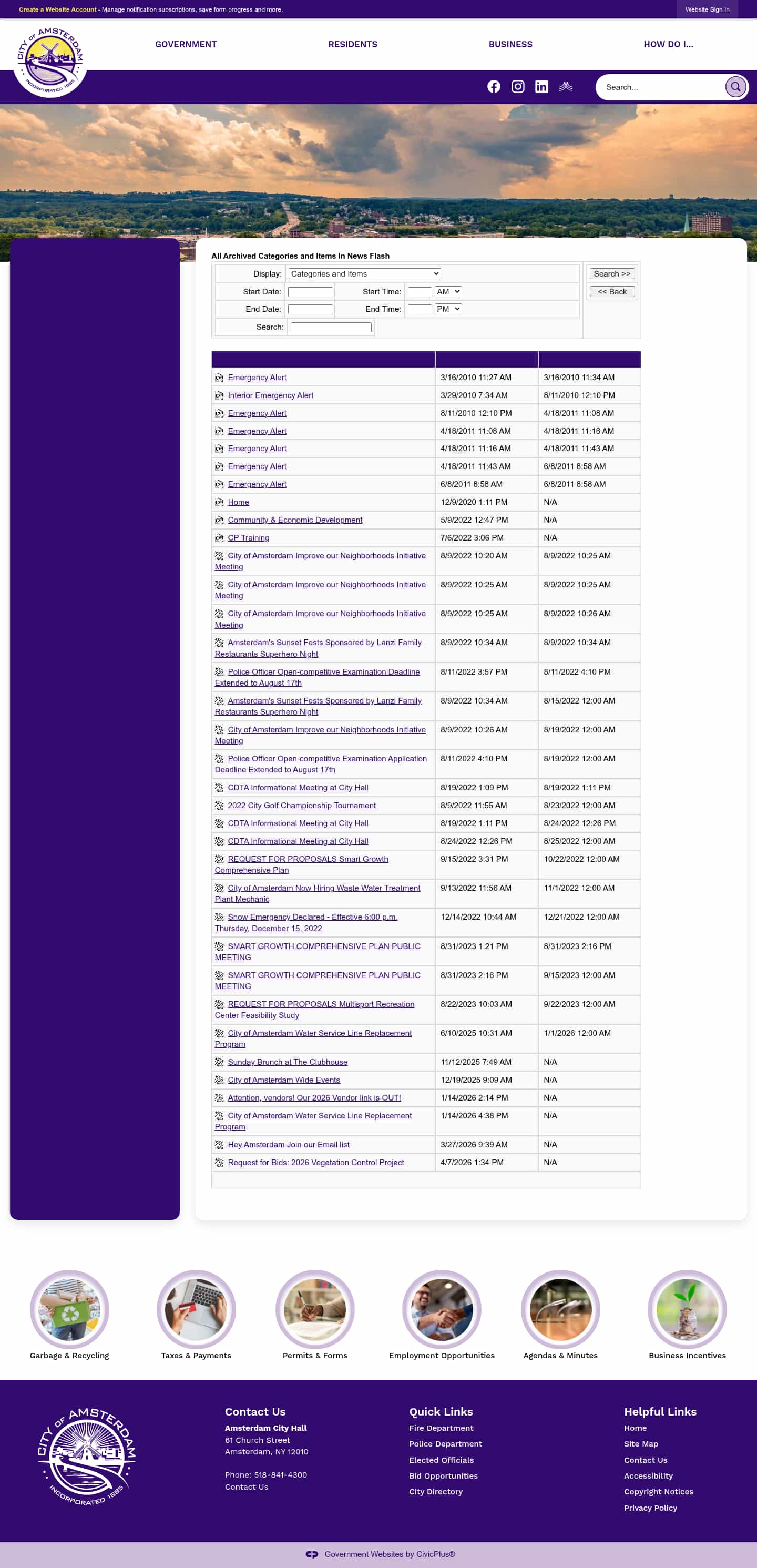 Latest website image capture