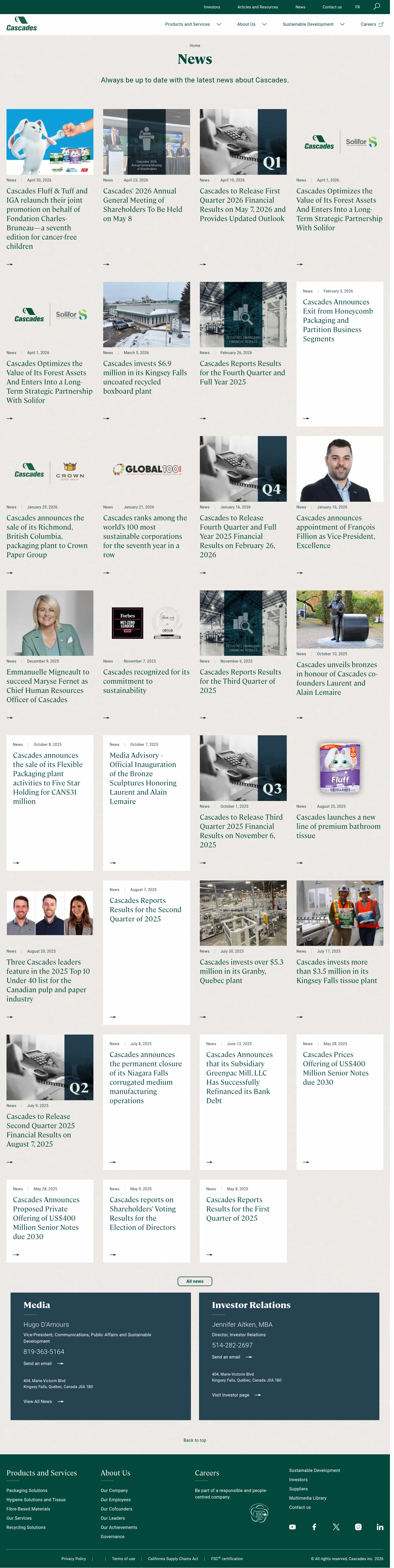 Latest website image capture