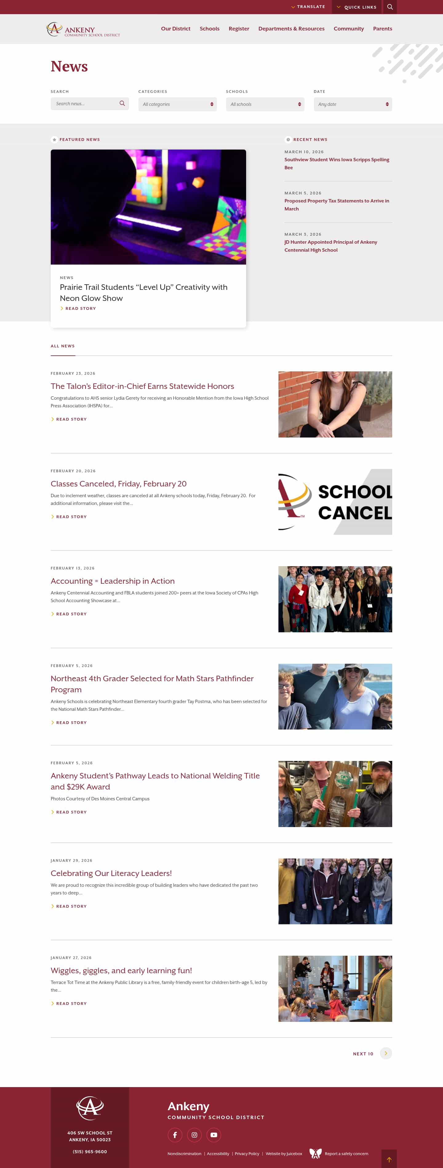 Latest website image capture