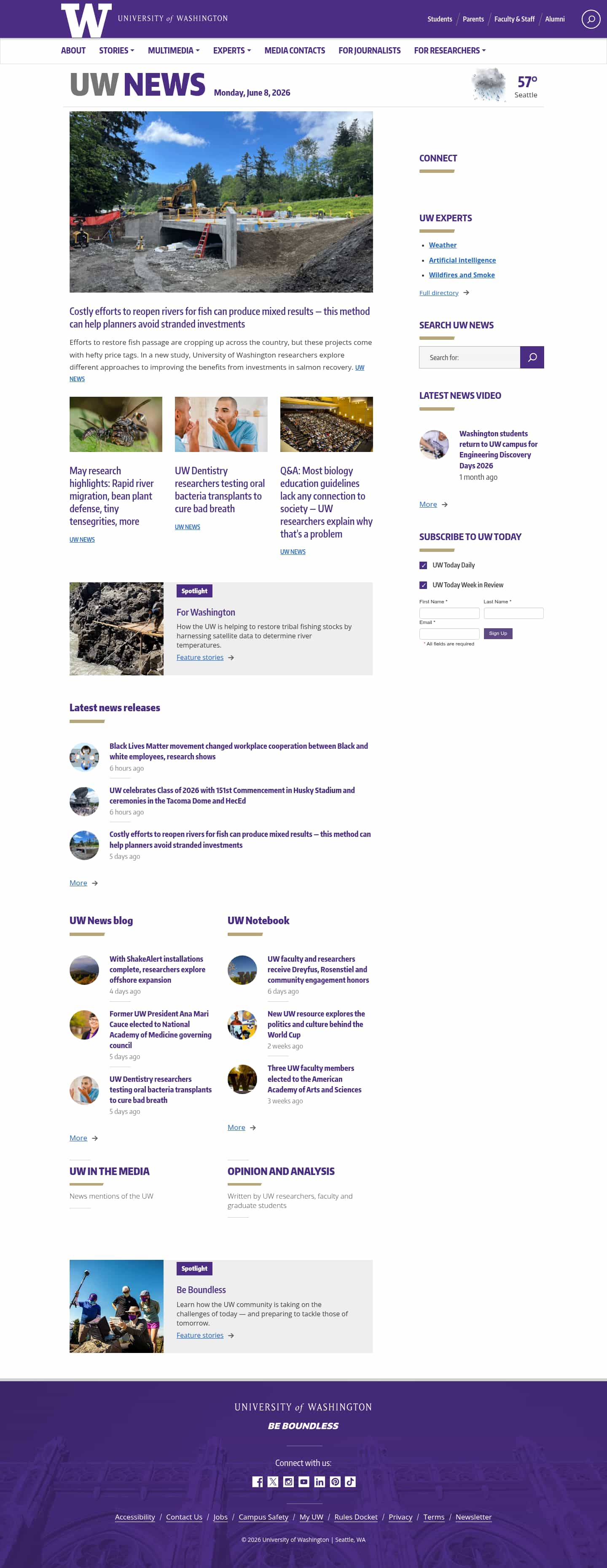 Latest website image capture