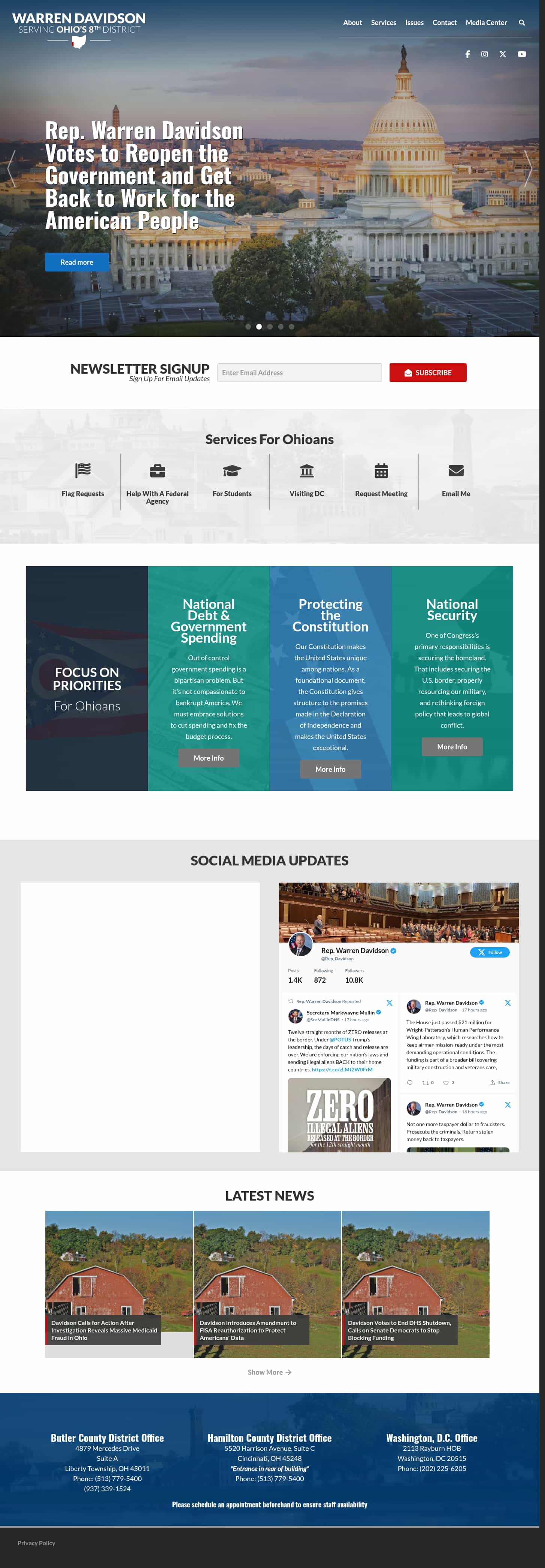 Latest website image capture