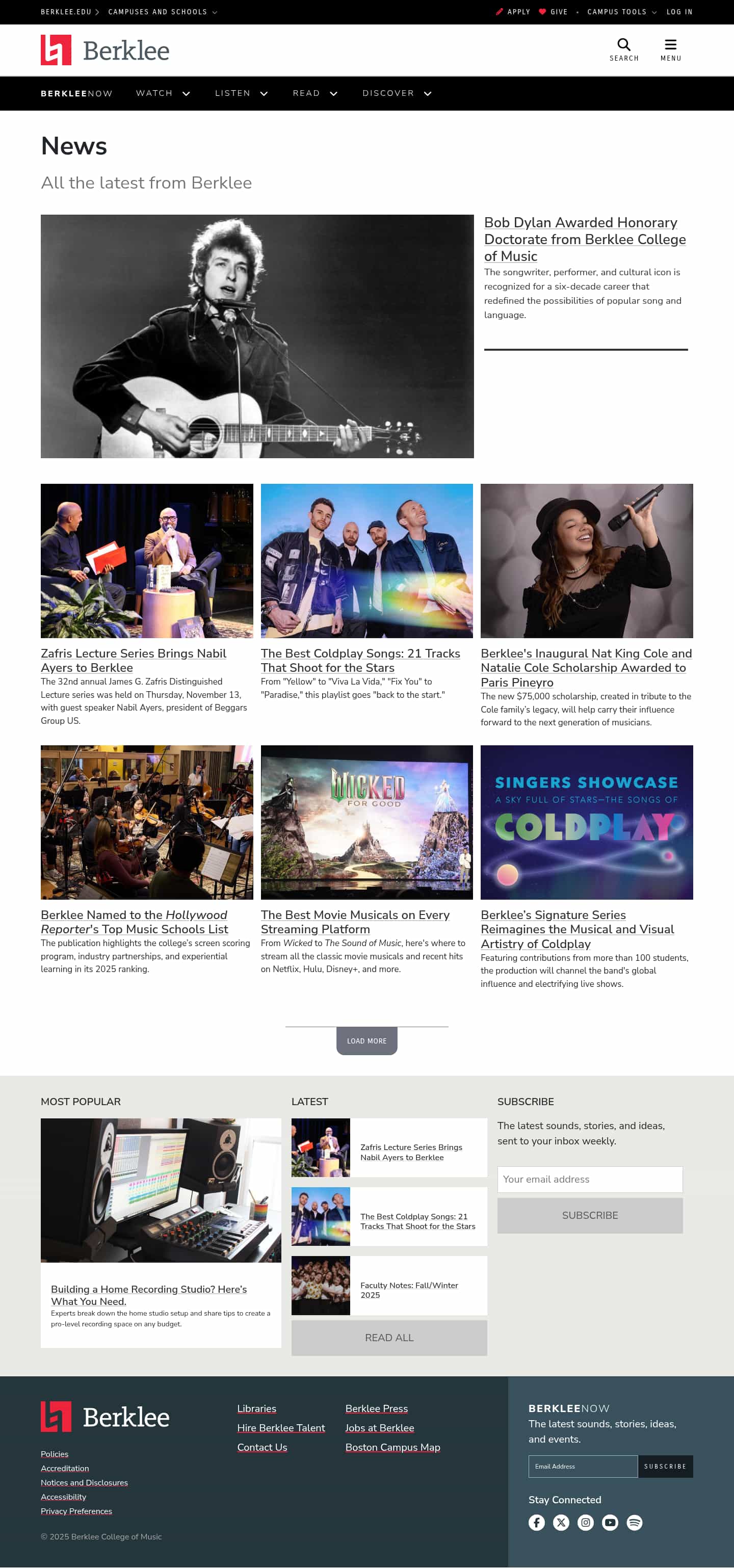 Latest website image capture