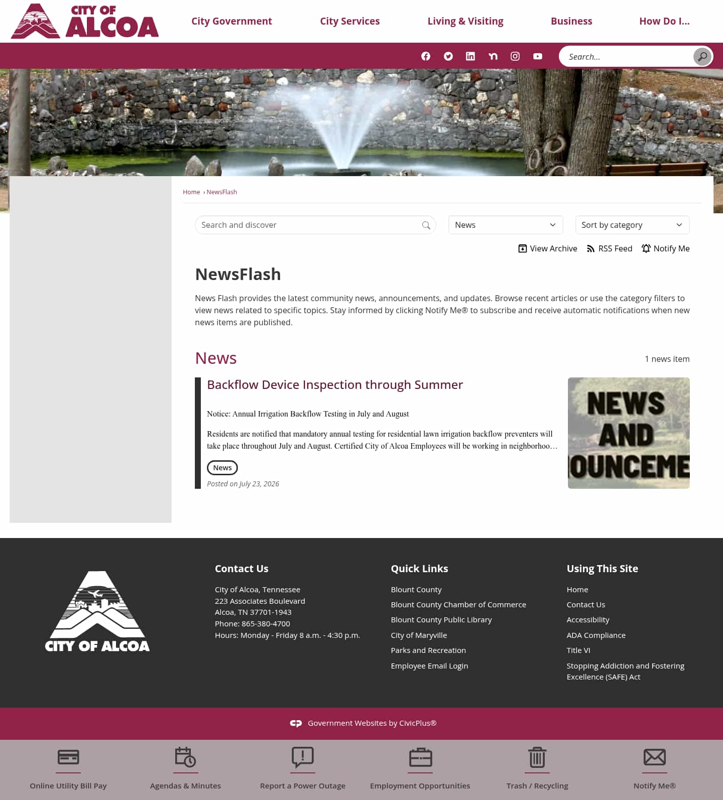 Latest website image capture