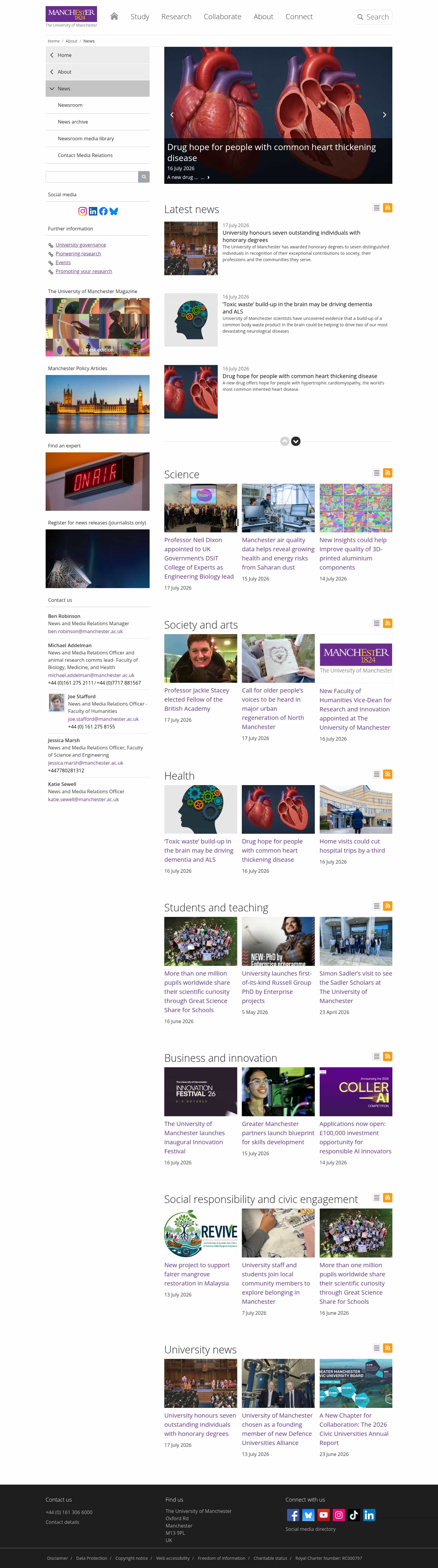 Latest website image capture