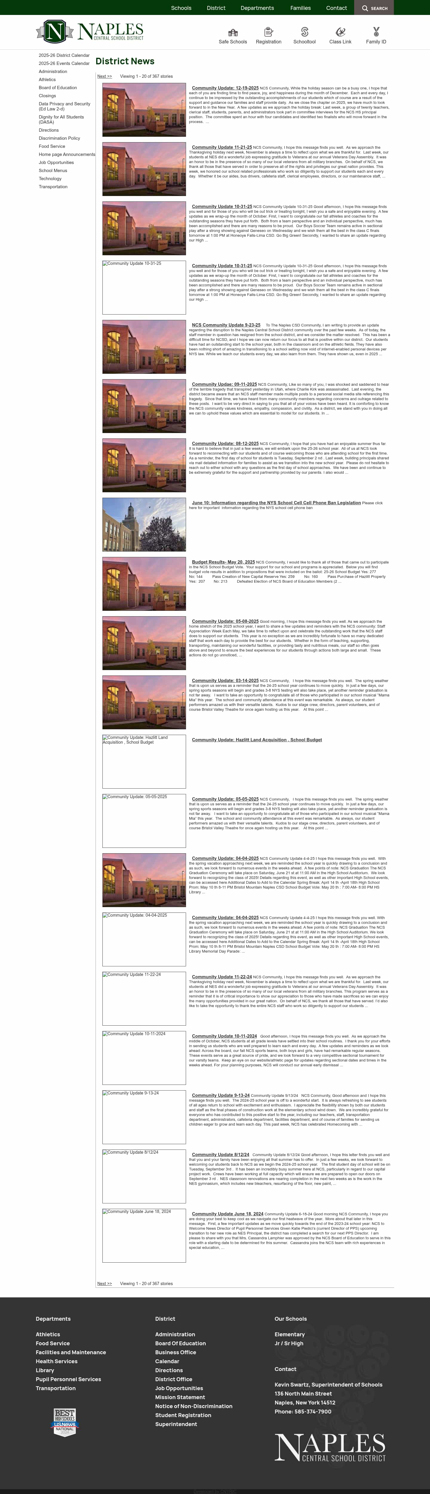 Latest website image capture