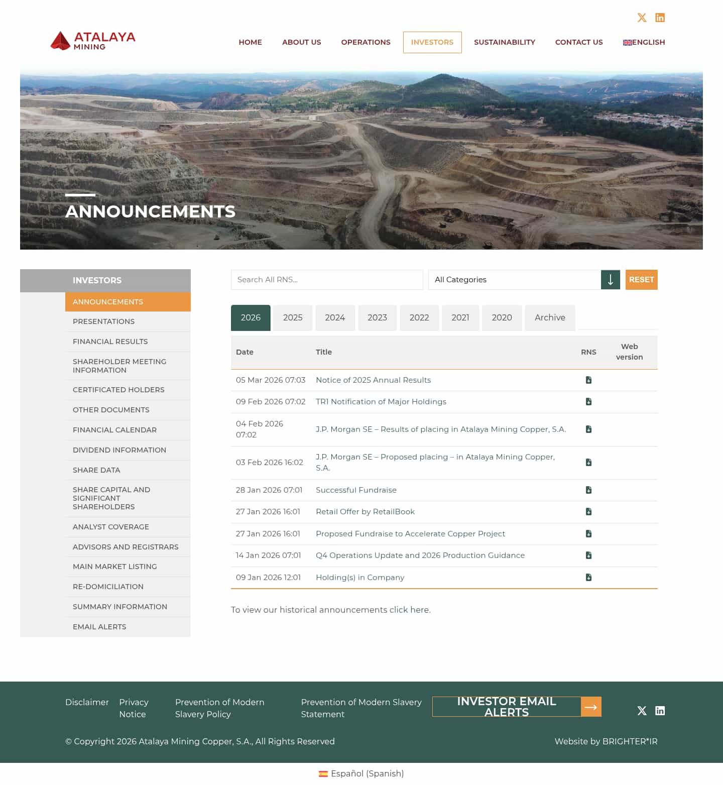 Latest website image capture