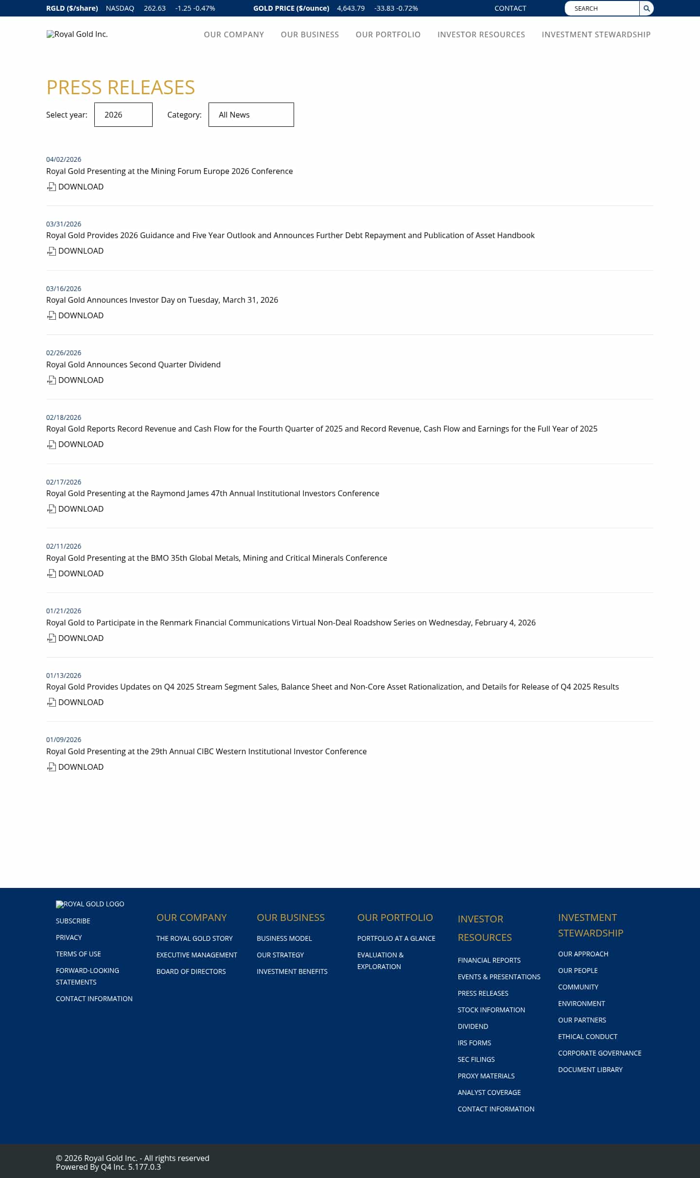 Latest website image capture