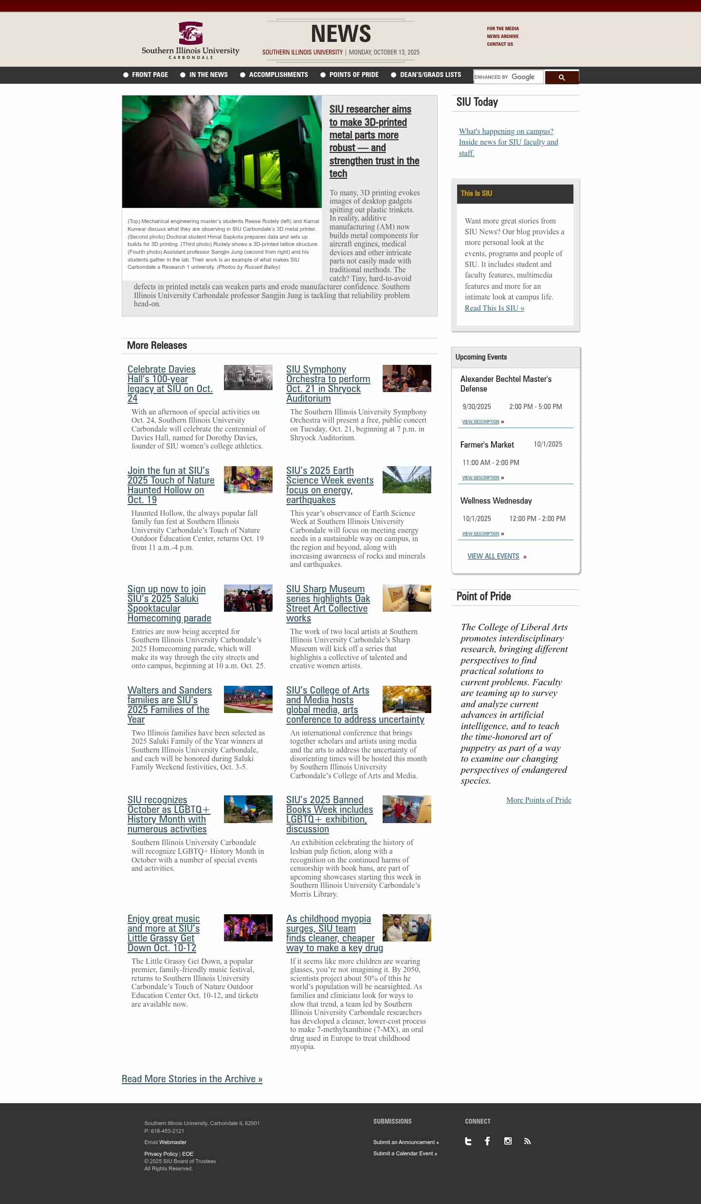 Latest website image capture
