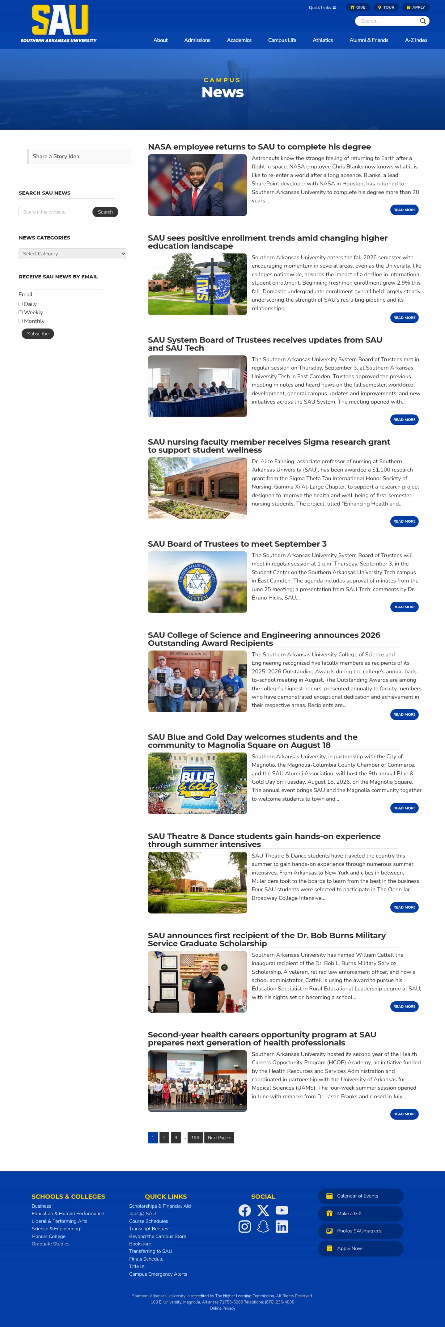 Latest website image capture