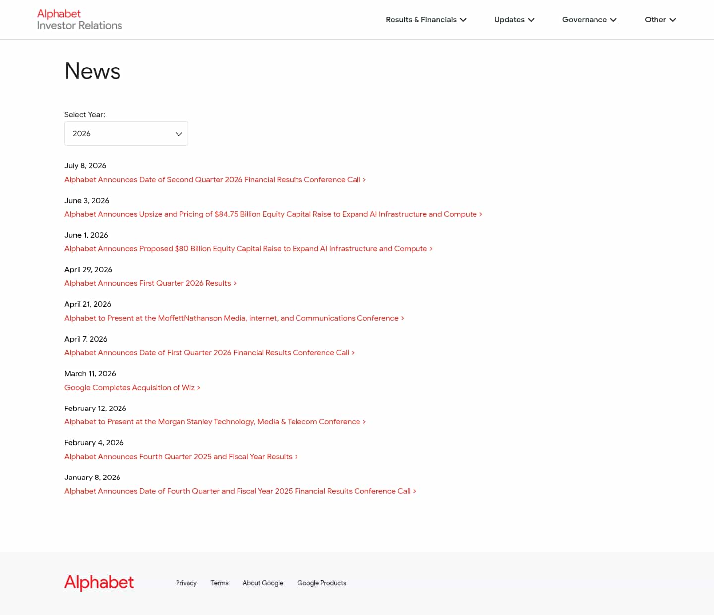 Latest website image capture