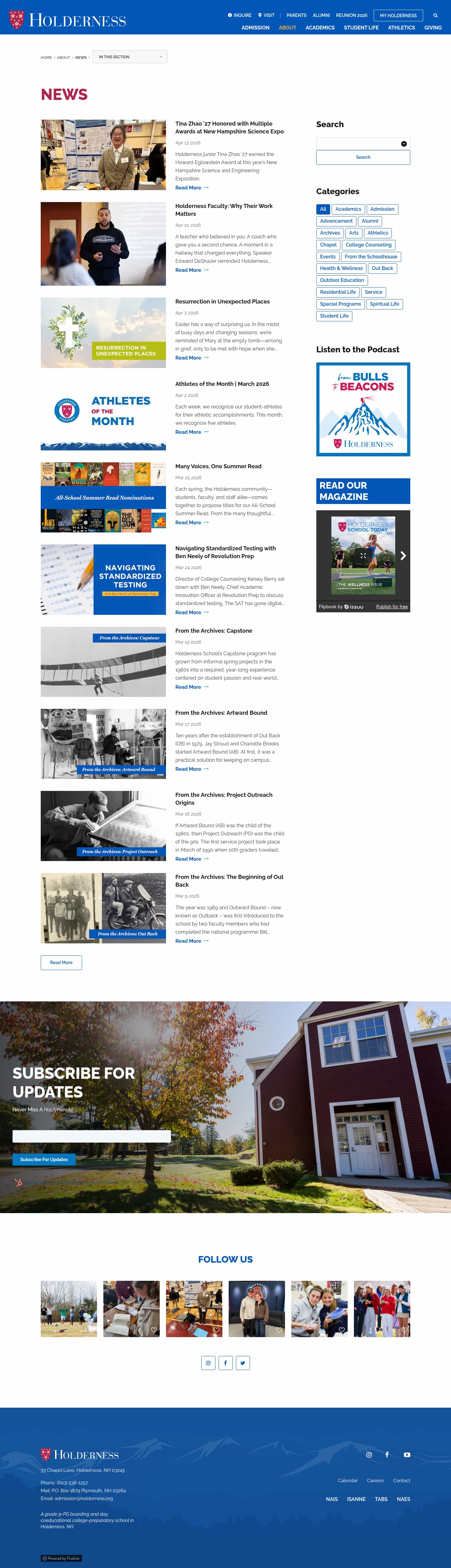 Latest website image capture