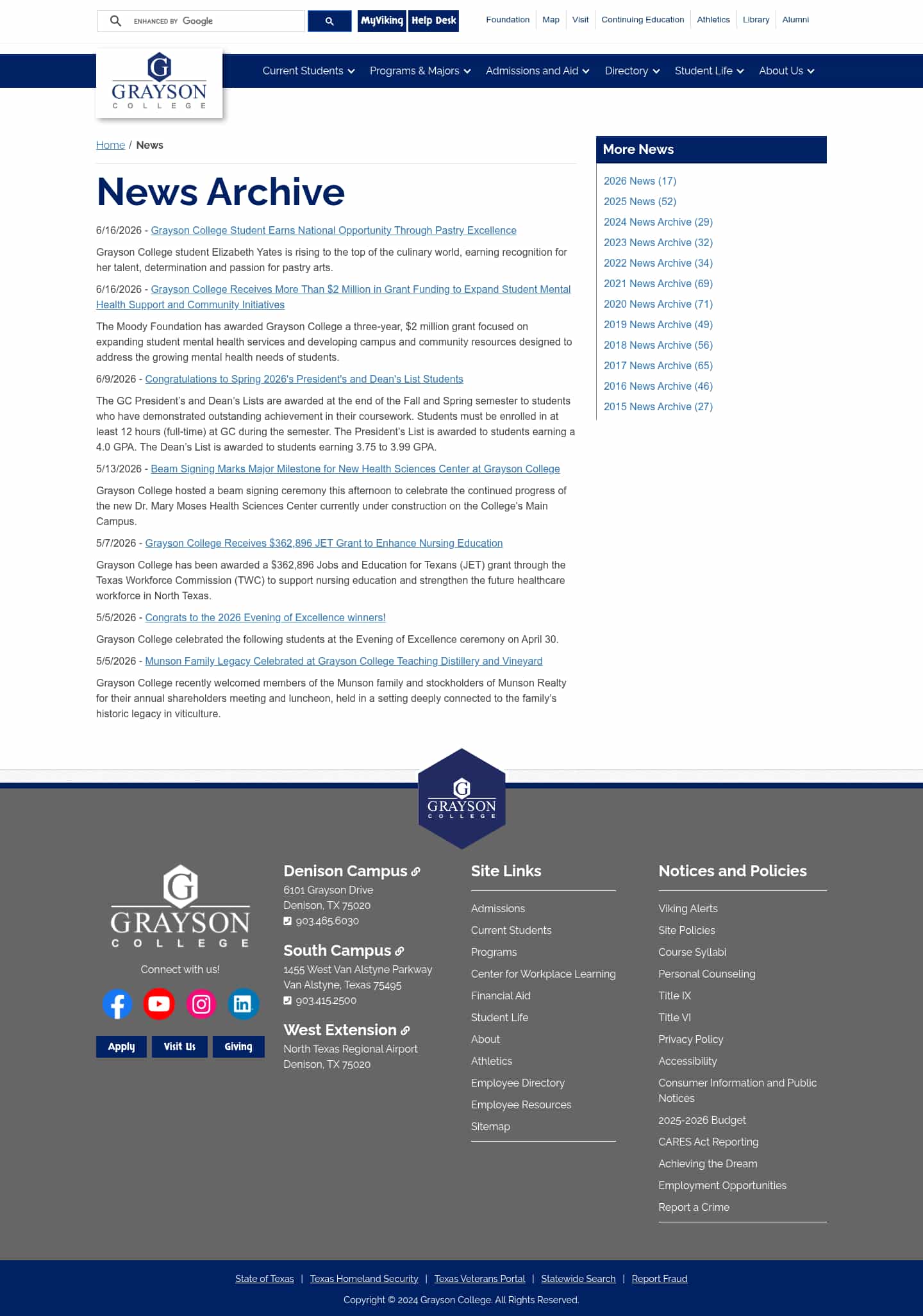 Latest website image capture