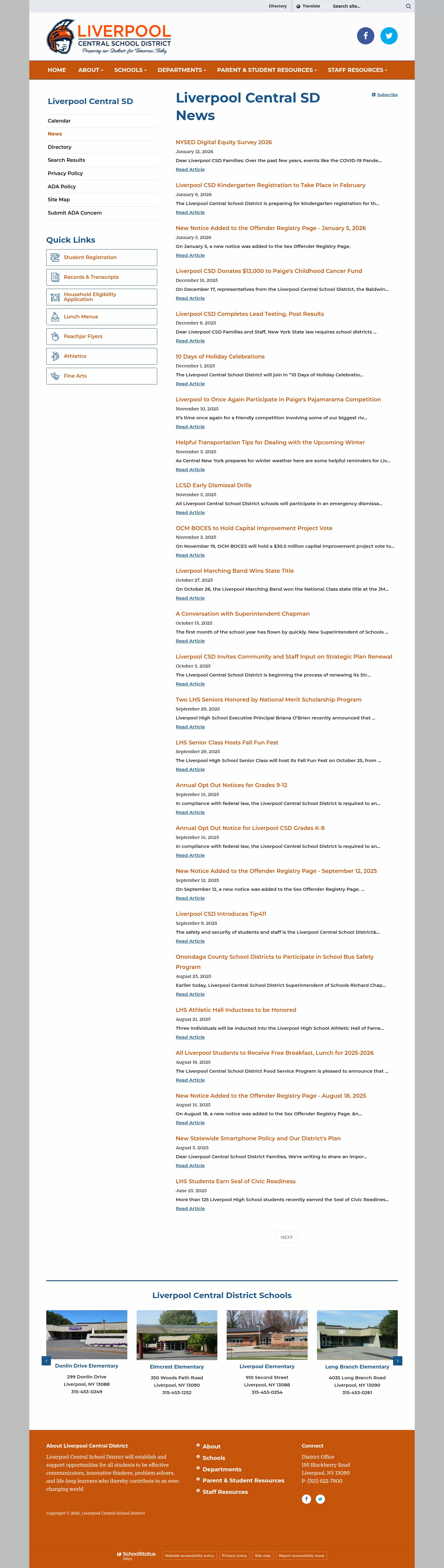 Latest website image capture