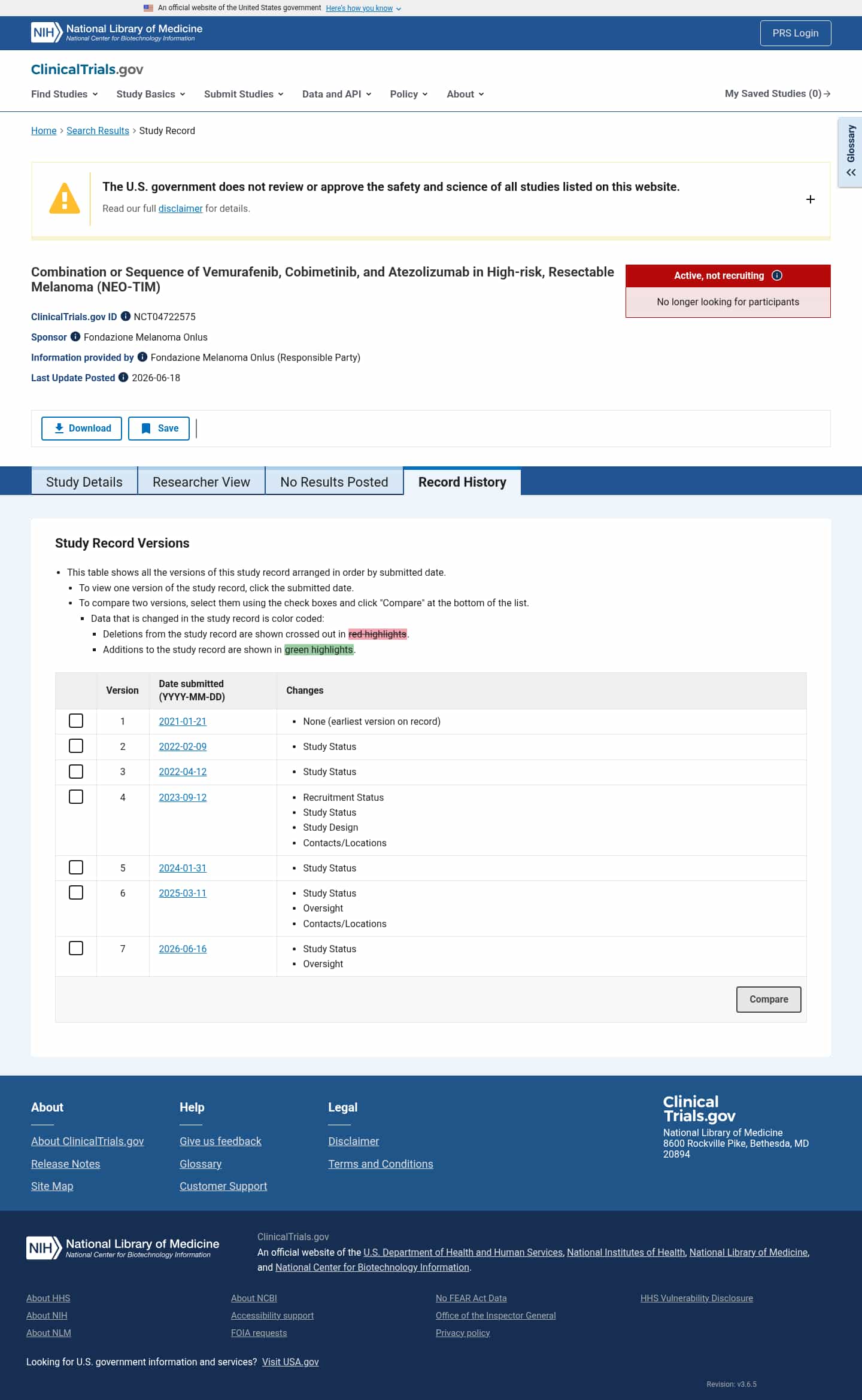 Latest website image capture