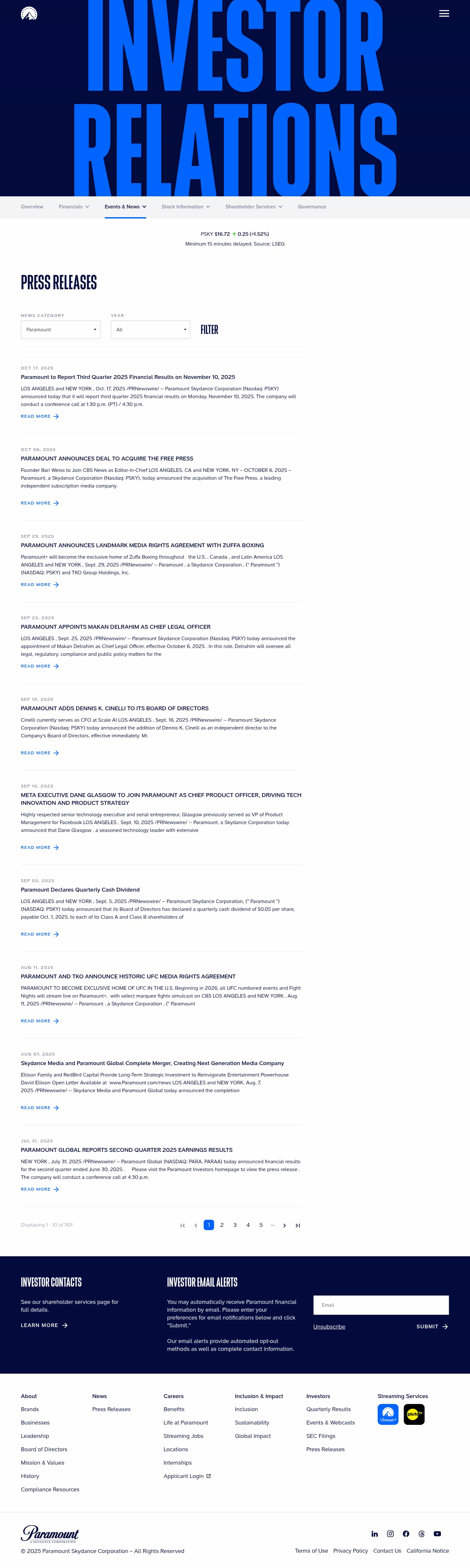 Latest website image capture