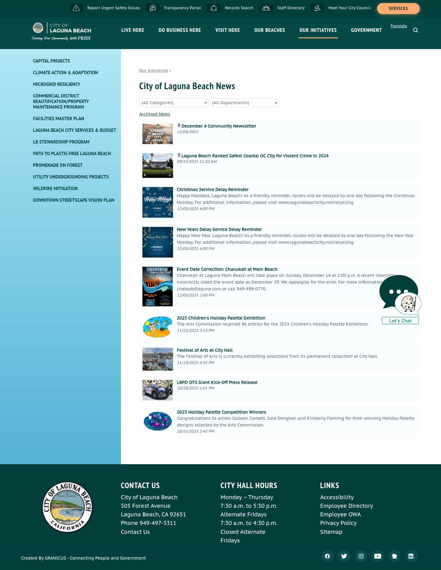 Latest website image capture