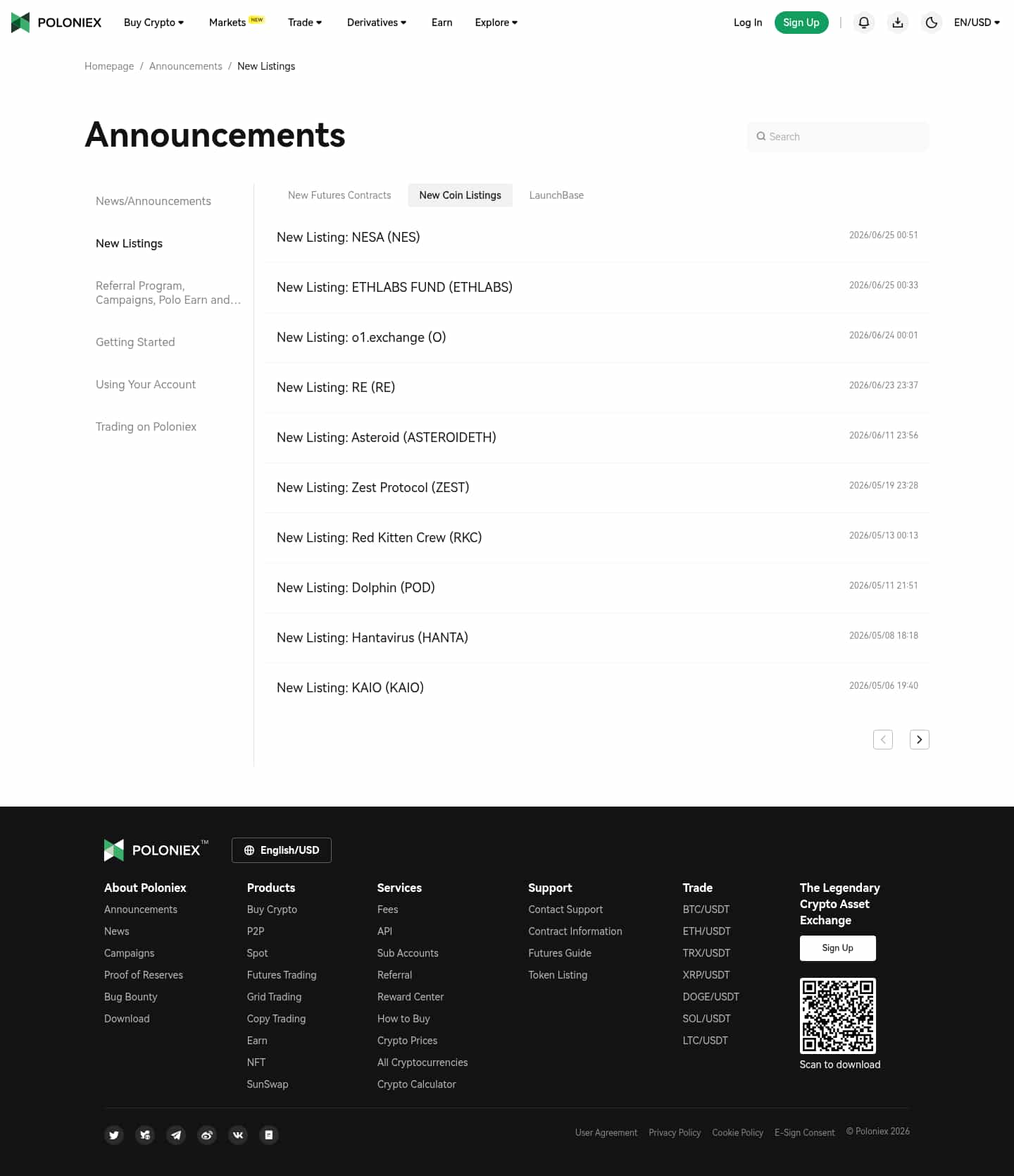 Latest website image capture