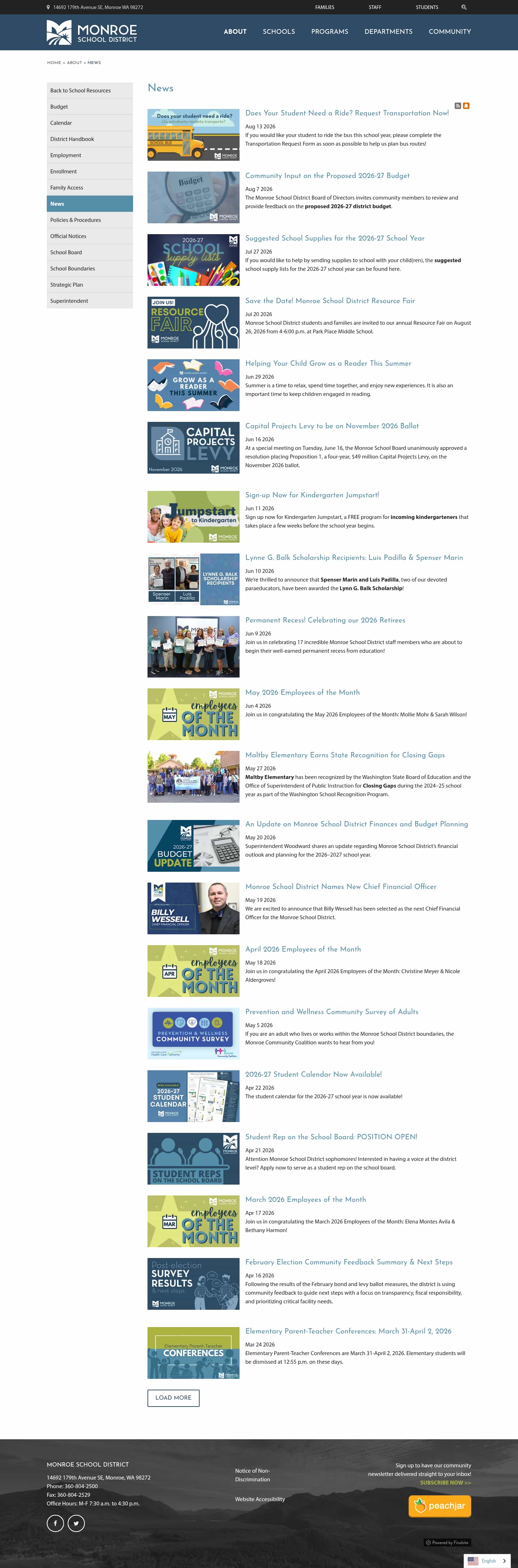Latest website image capture