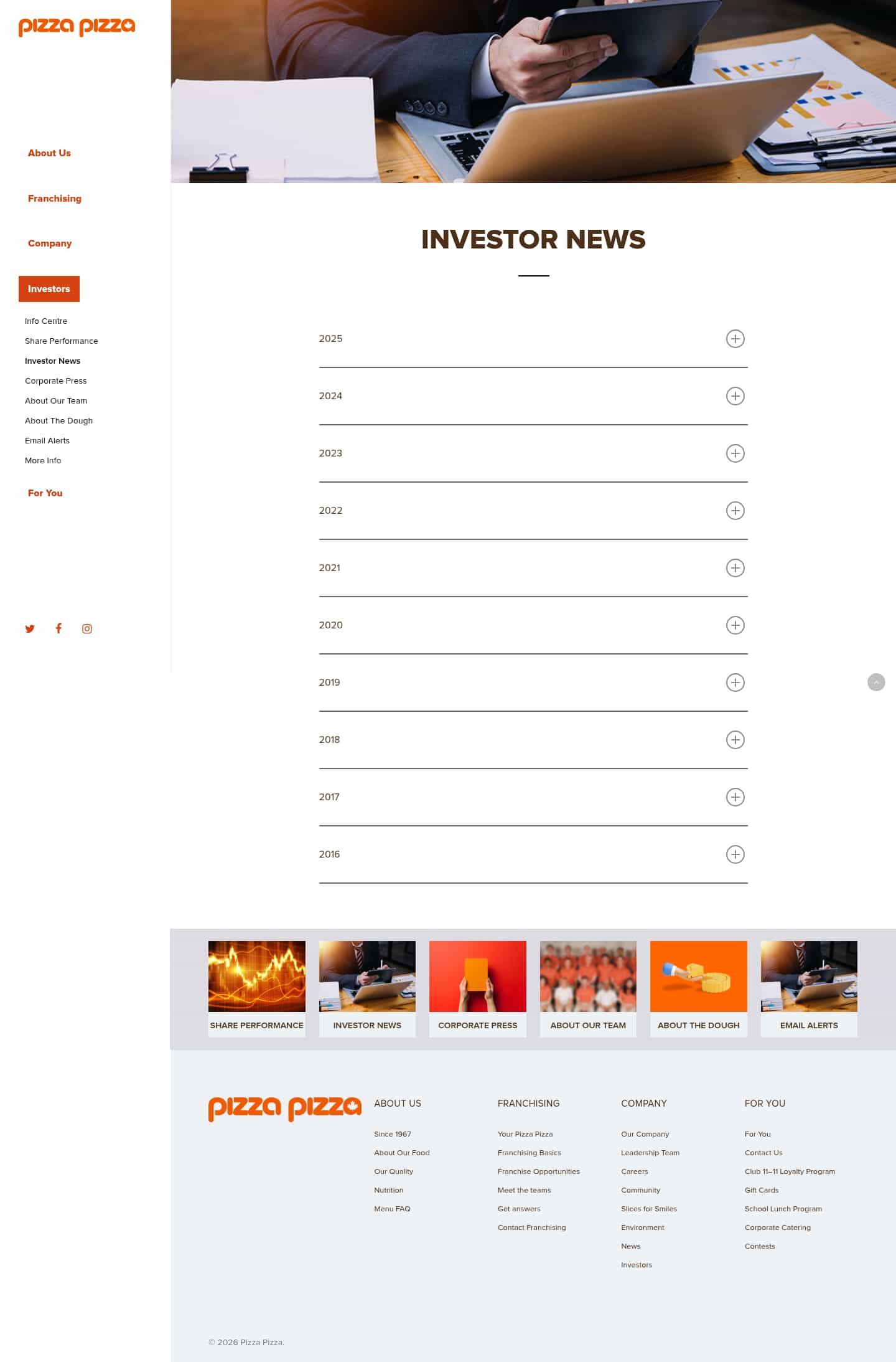 Latest website image capture