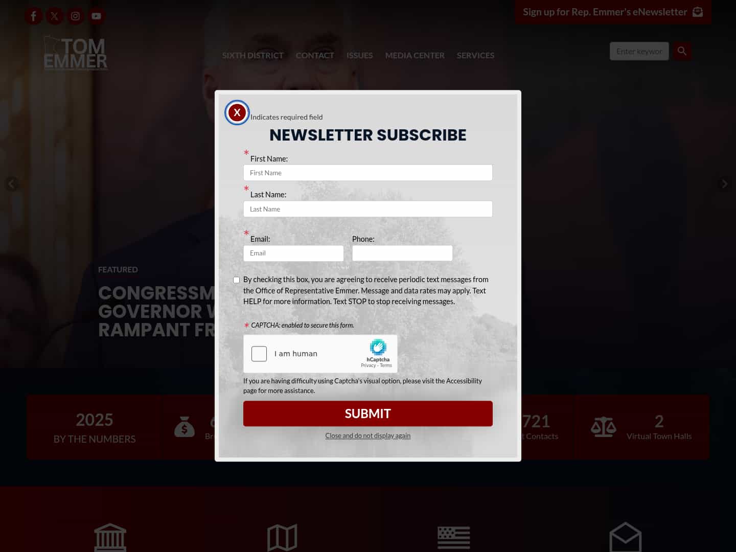 Latest website image capture