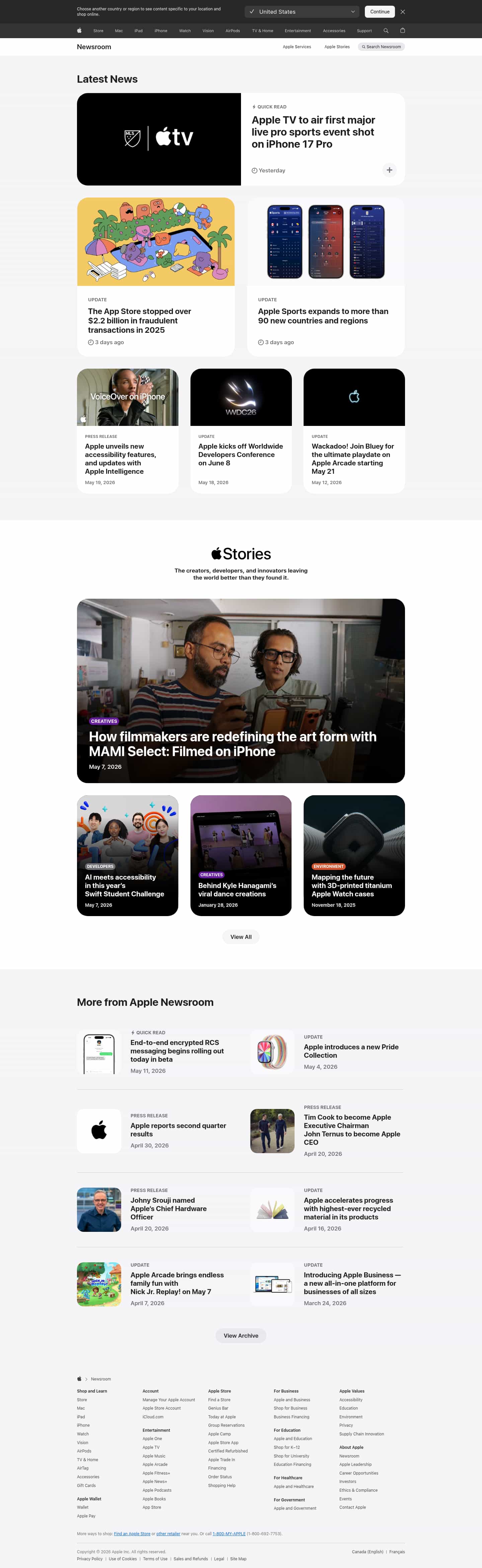 Latest website image capture