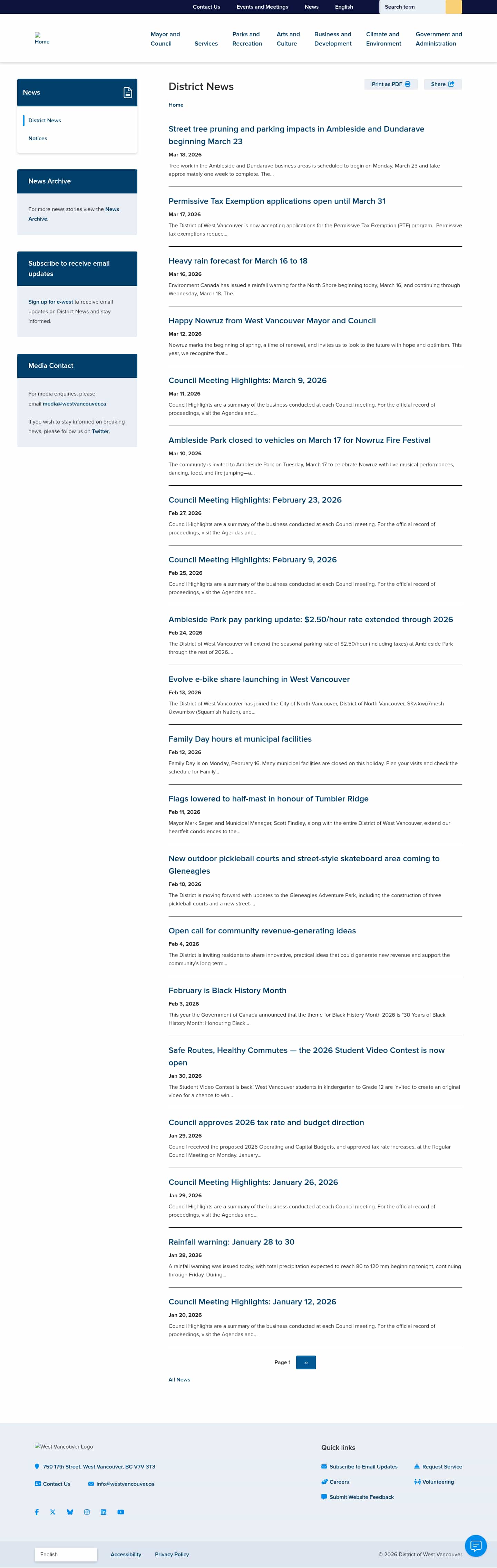 Latest website image capture