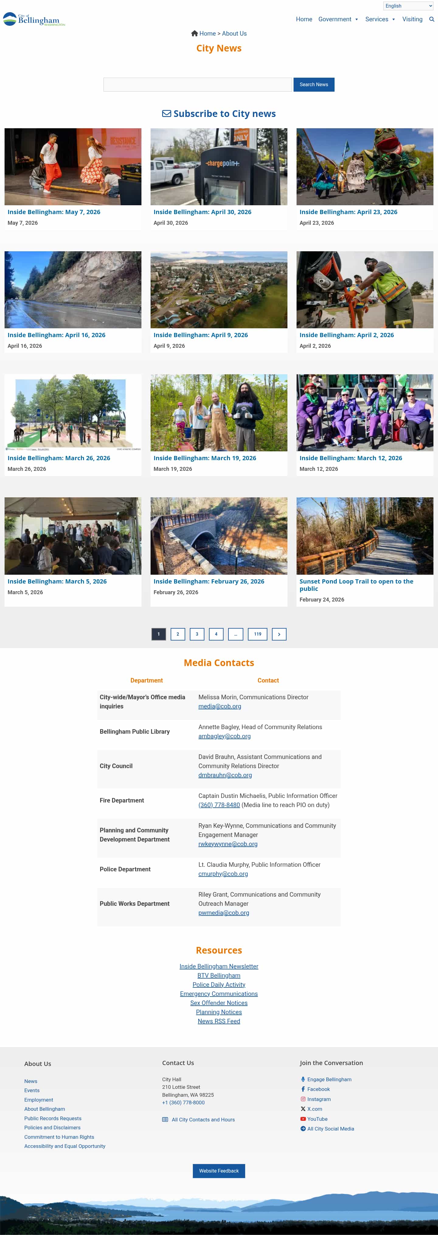 Latest website image capture