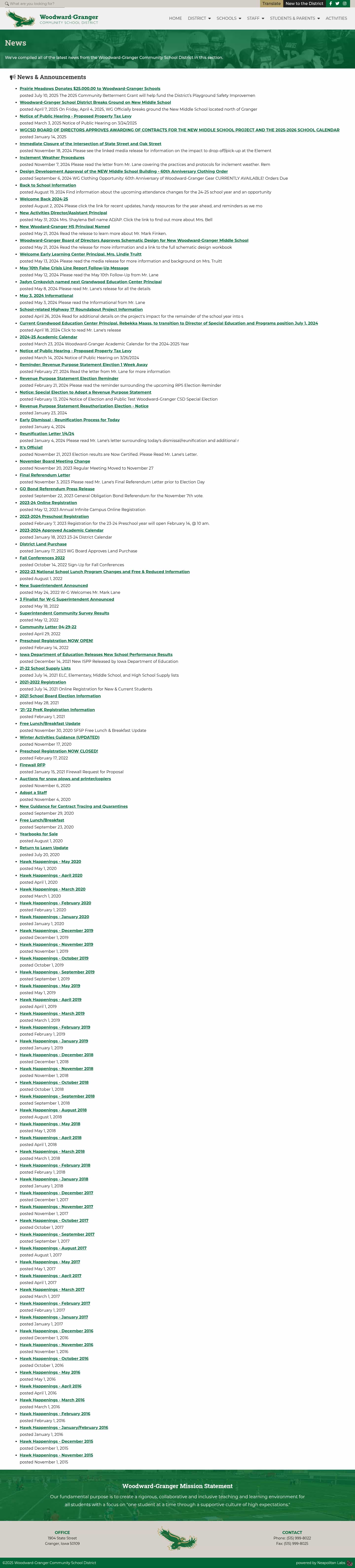 Latest website image capture