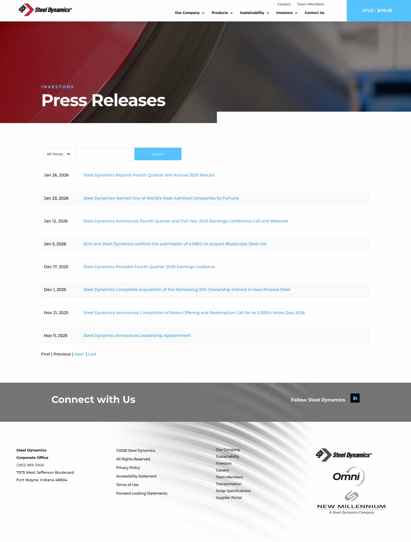 Latest website image capture