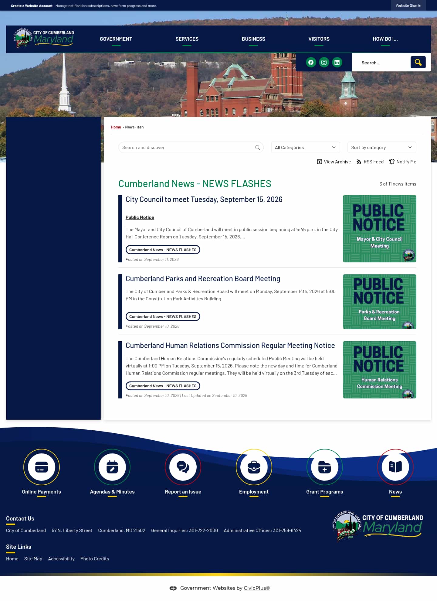 Latest website image capture