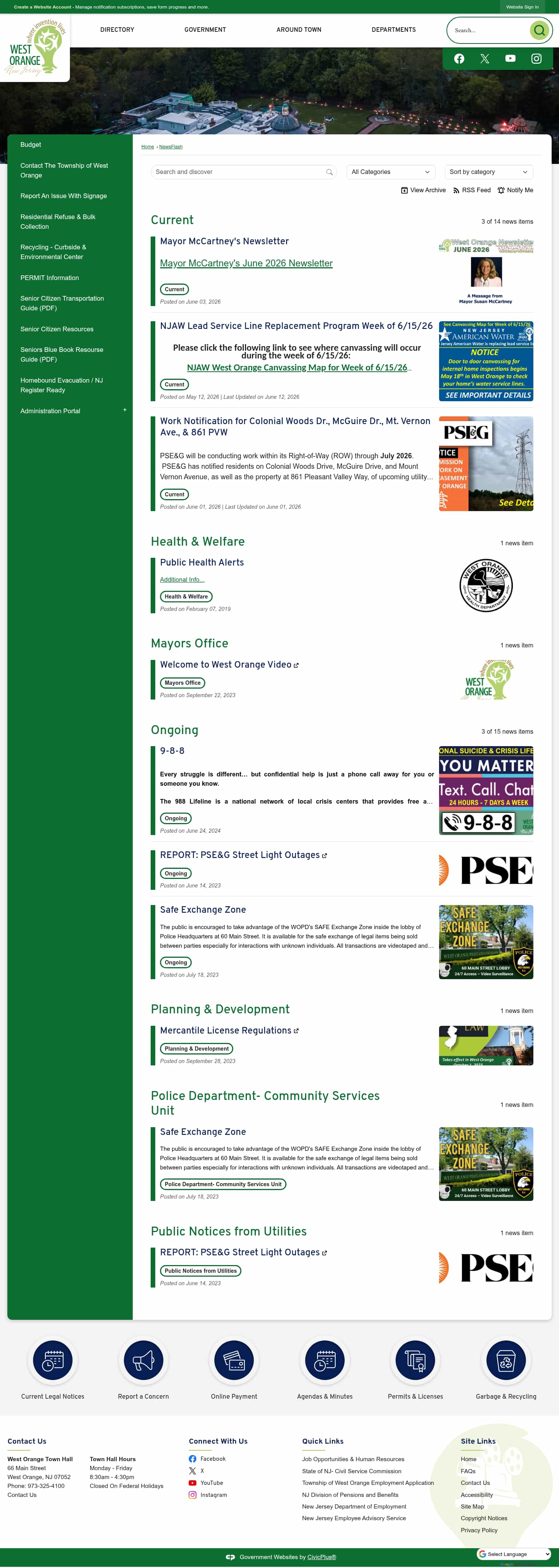 Latest website image capture