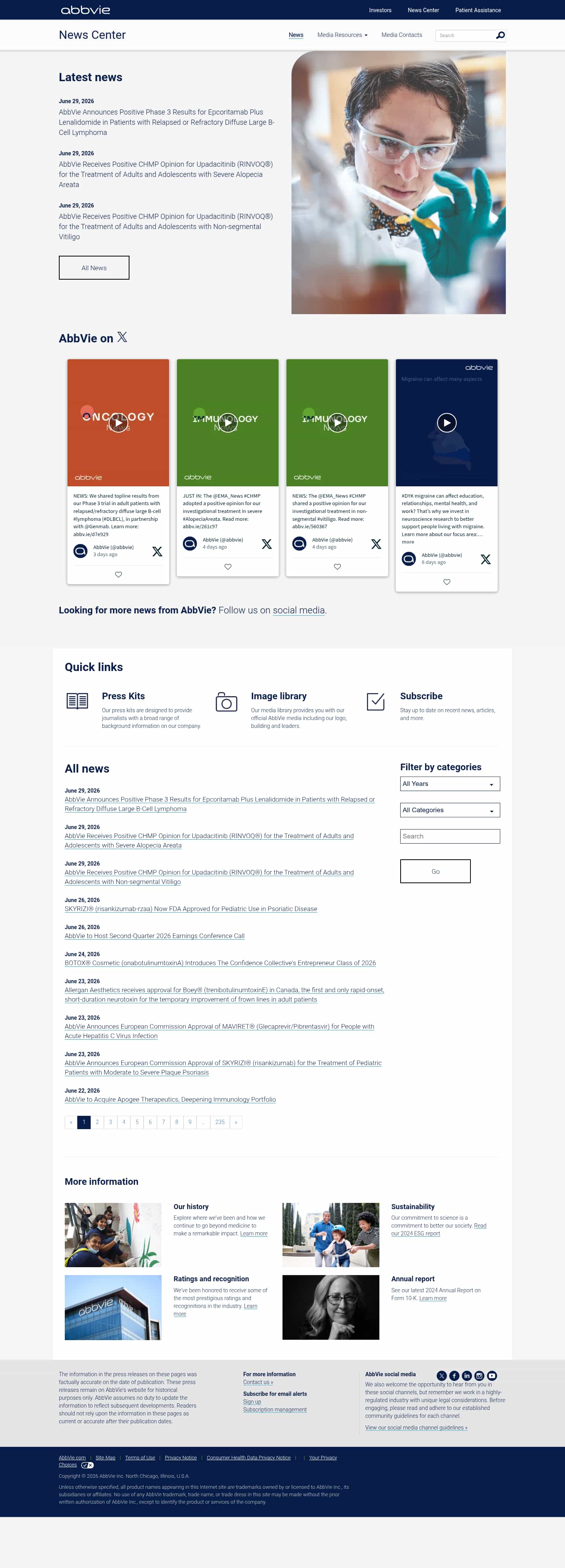 Latest website image capture