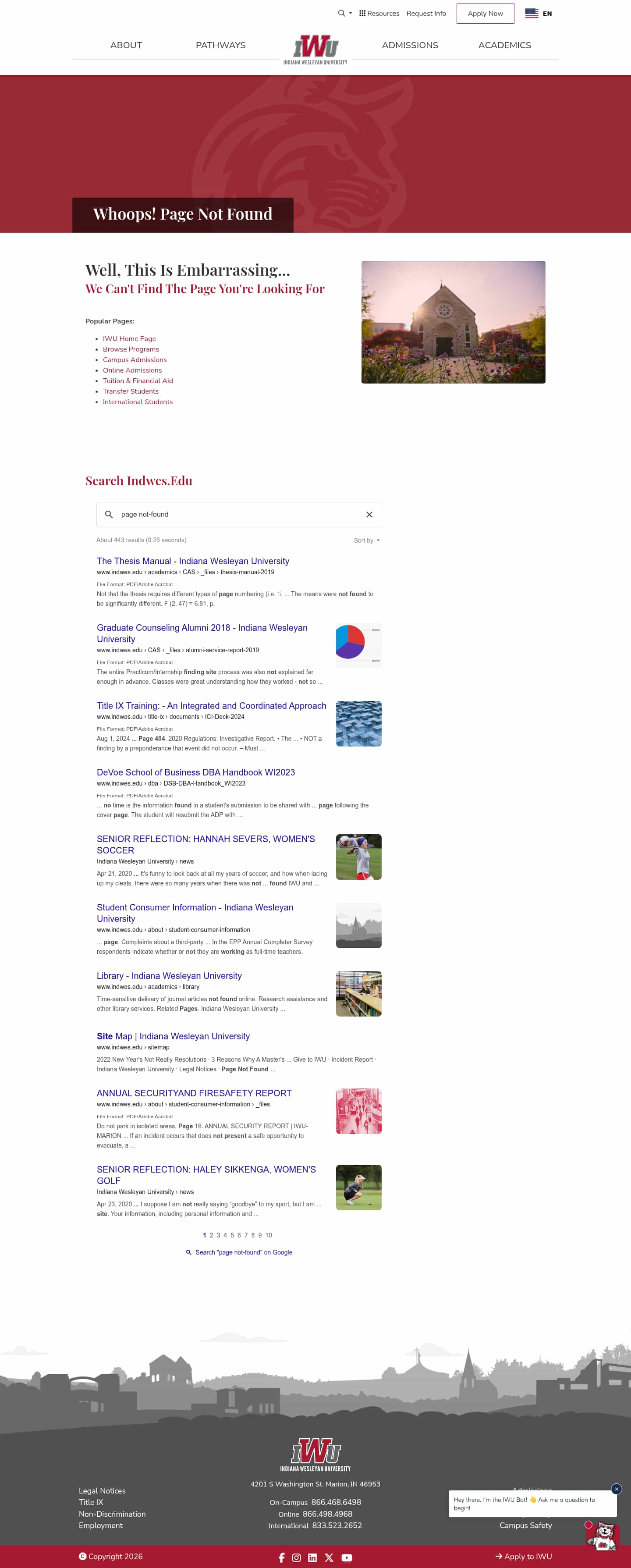 Latest website image capture