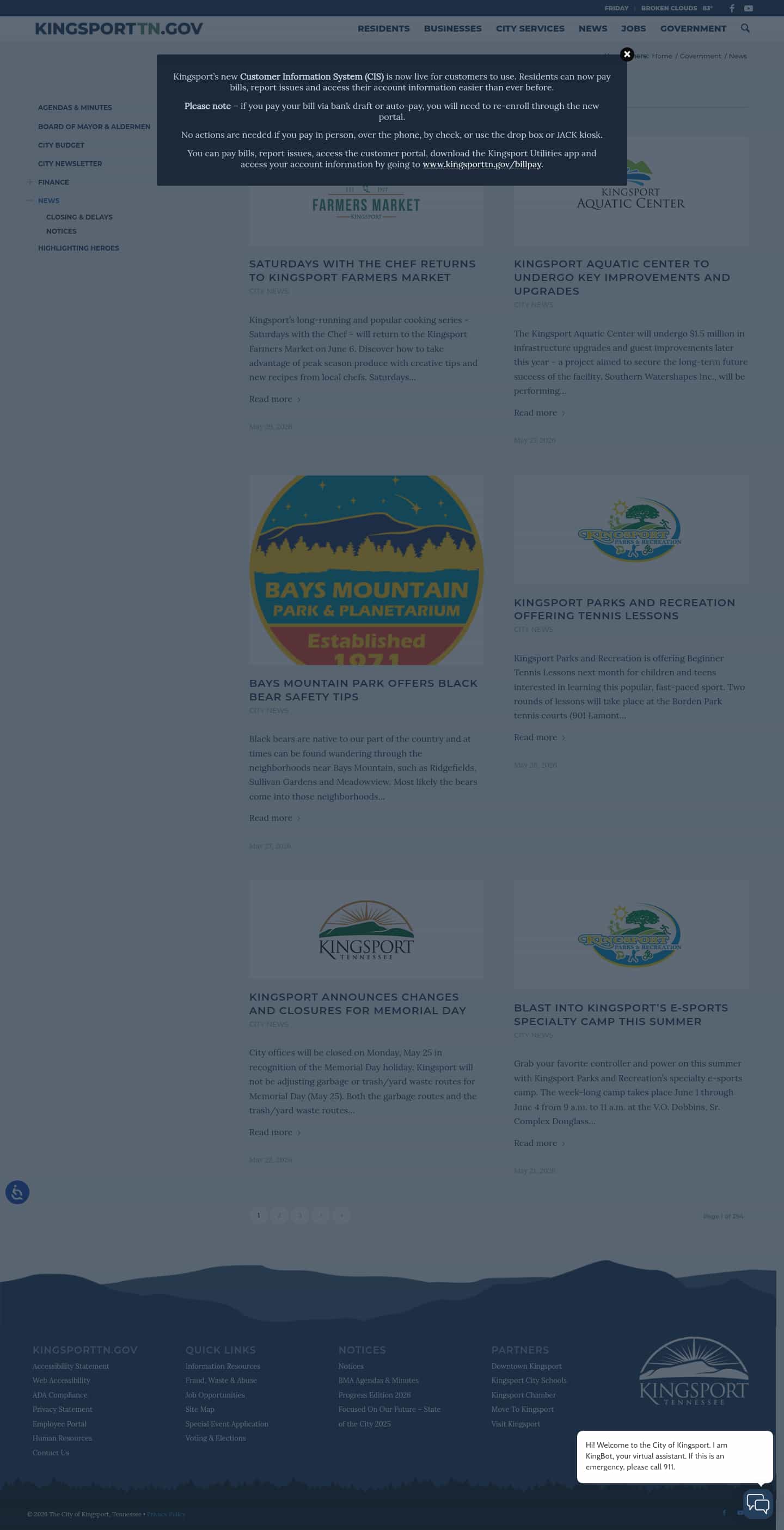 Latest website image capture