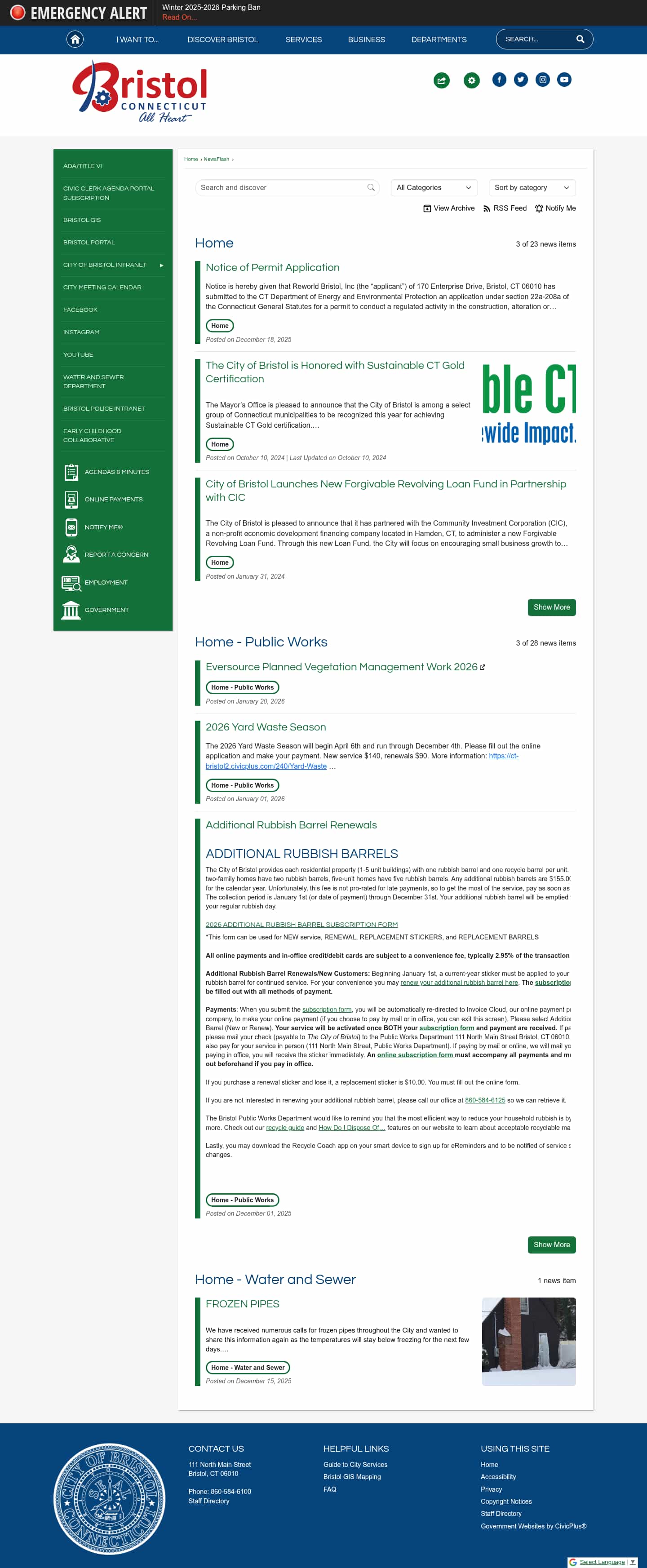 Latest website image capture